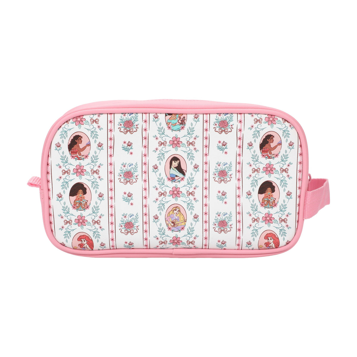 Disney Princess Multi AOP Double Compartment Cosmetic Bag