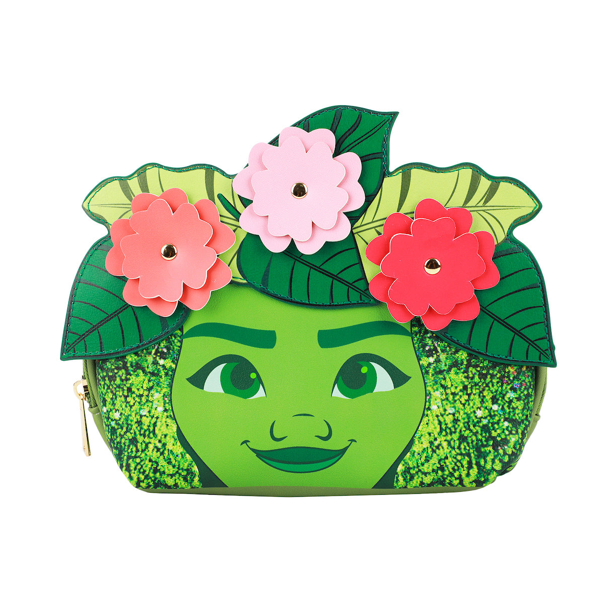 Moana Te Fiti Green 6" Domed Cosmetic Case