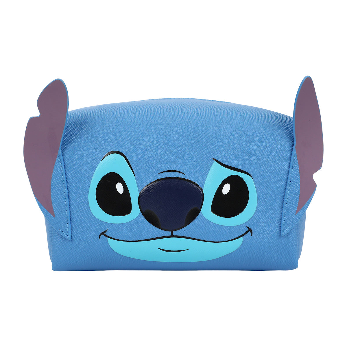 Lilo & Stitch Stitch Face Cosmetic Makeup Bag With 3D Ears