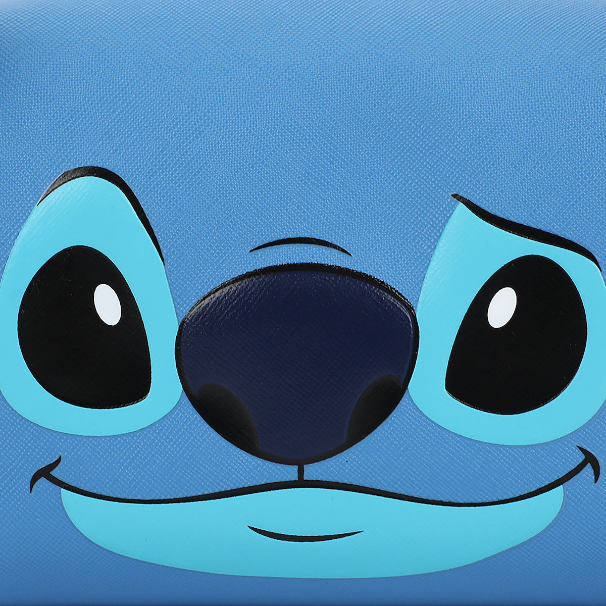 Lilo & Stitch Stitch Face Cosmetic Makeup Bag With 3D Ears