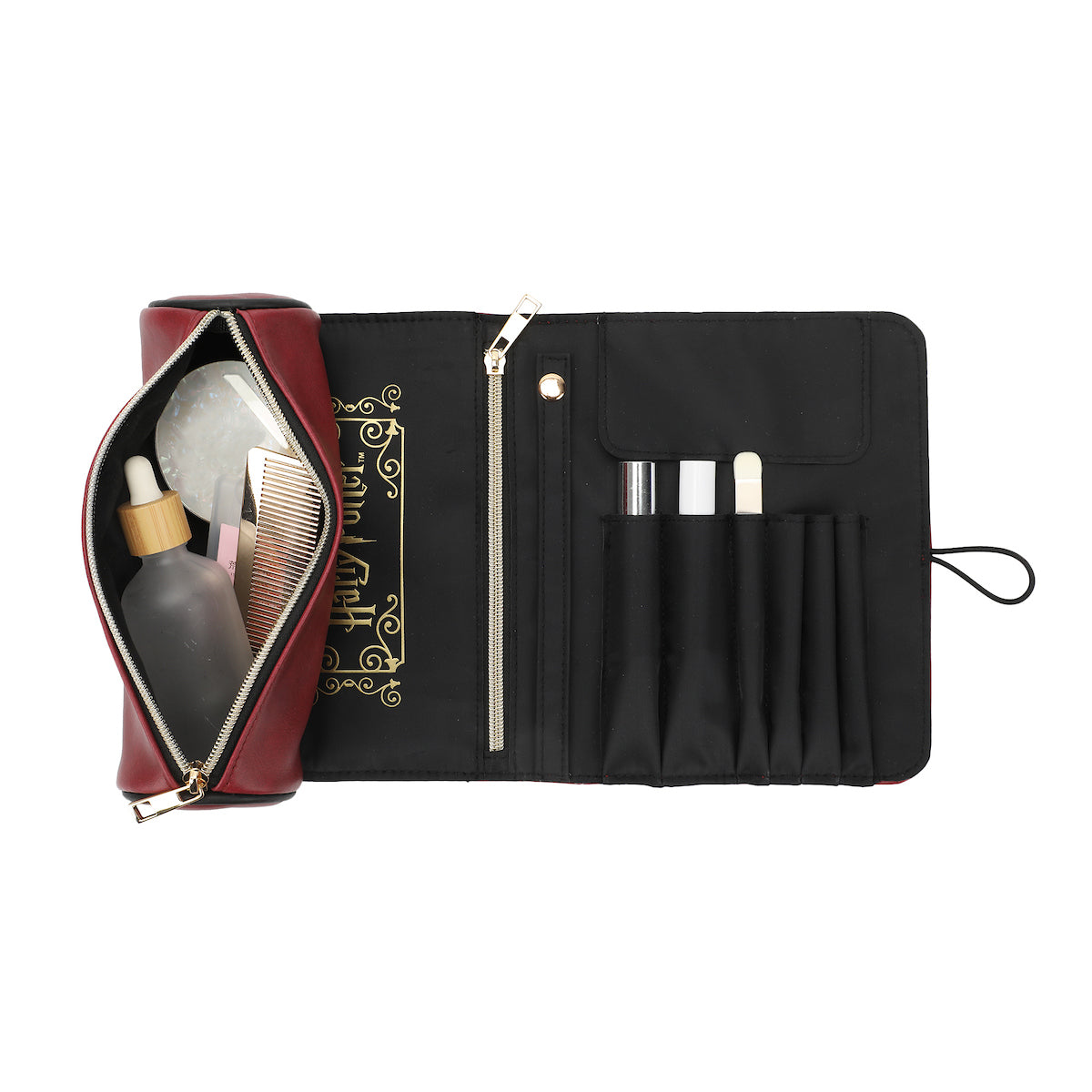 Harry Potter Marauder's Map Roll-Top Makeup Bag