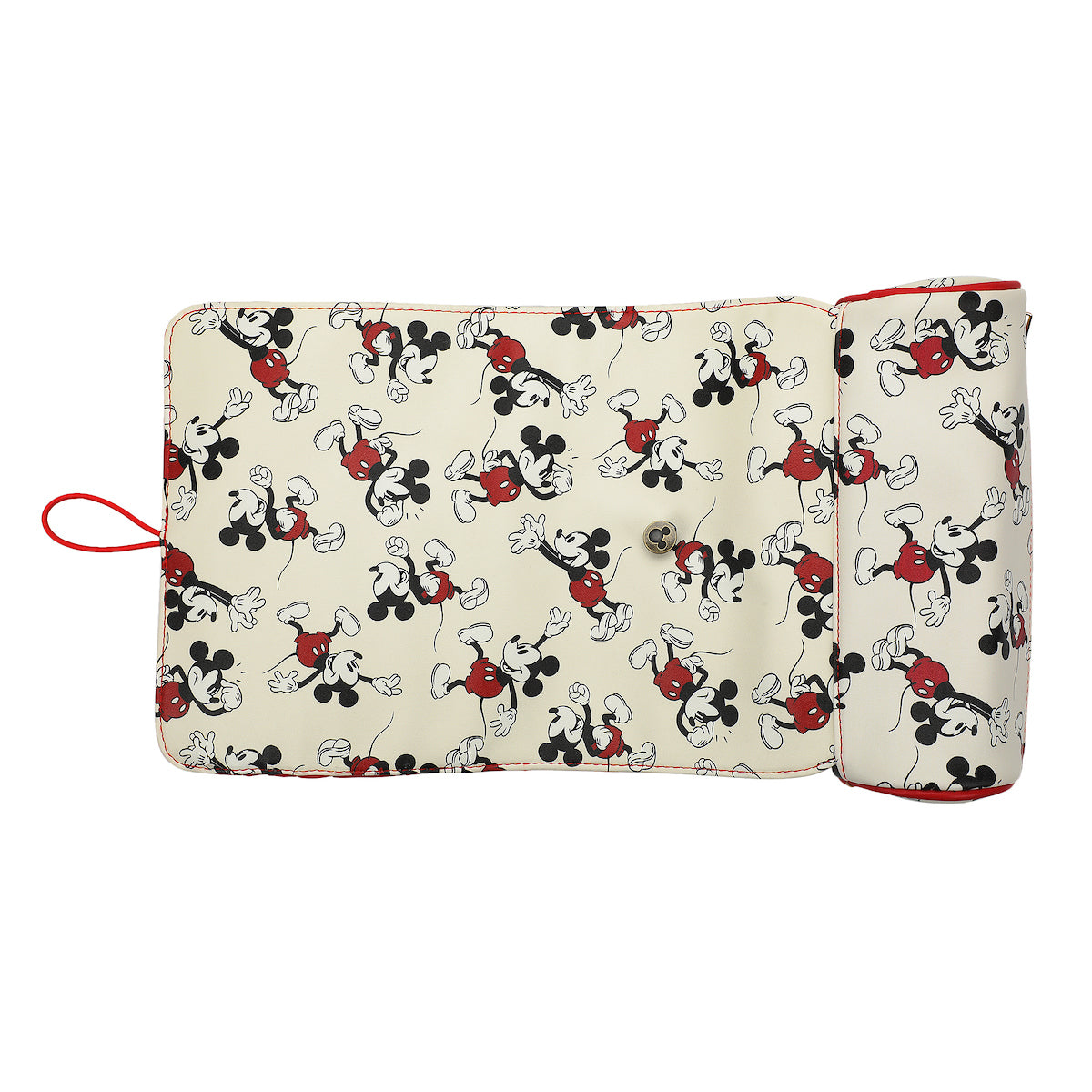 Disney Mickey Mouse Roll-Top Hanging Toiletry Makeup Bag