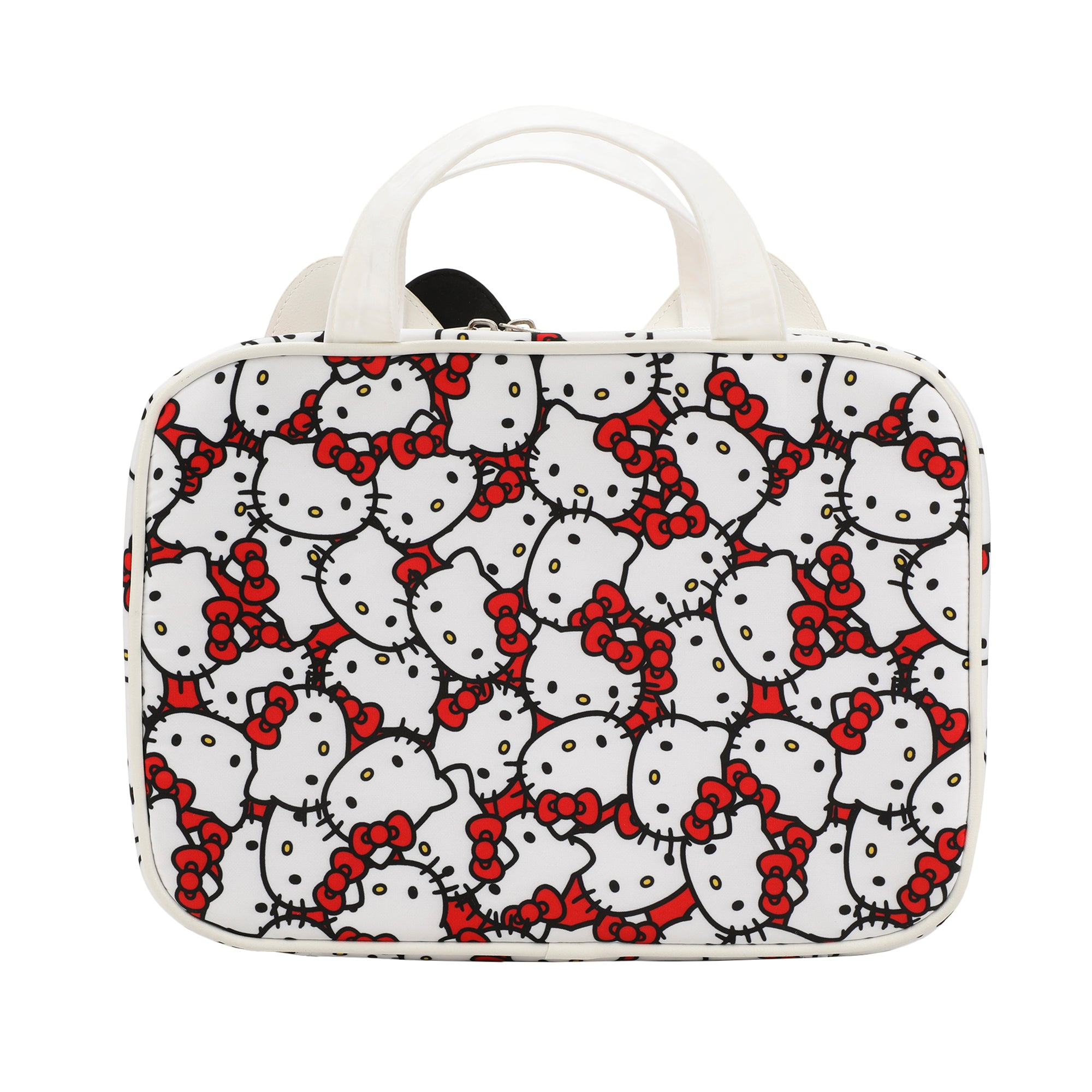 Hello Kitty Foldable Hanging Toiletry Travel Bag Cosmetic Case With 3D Bow