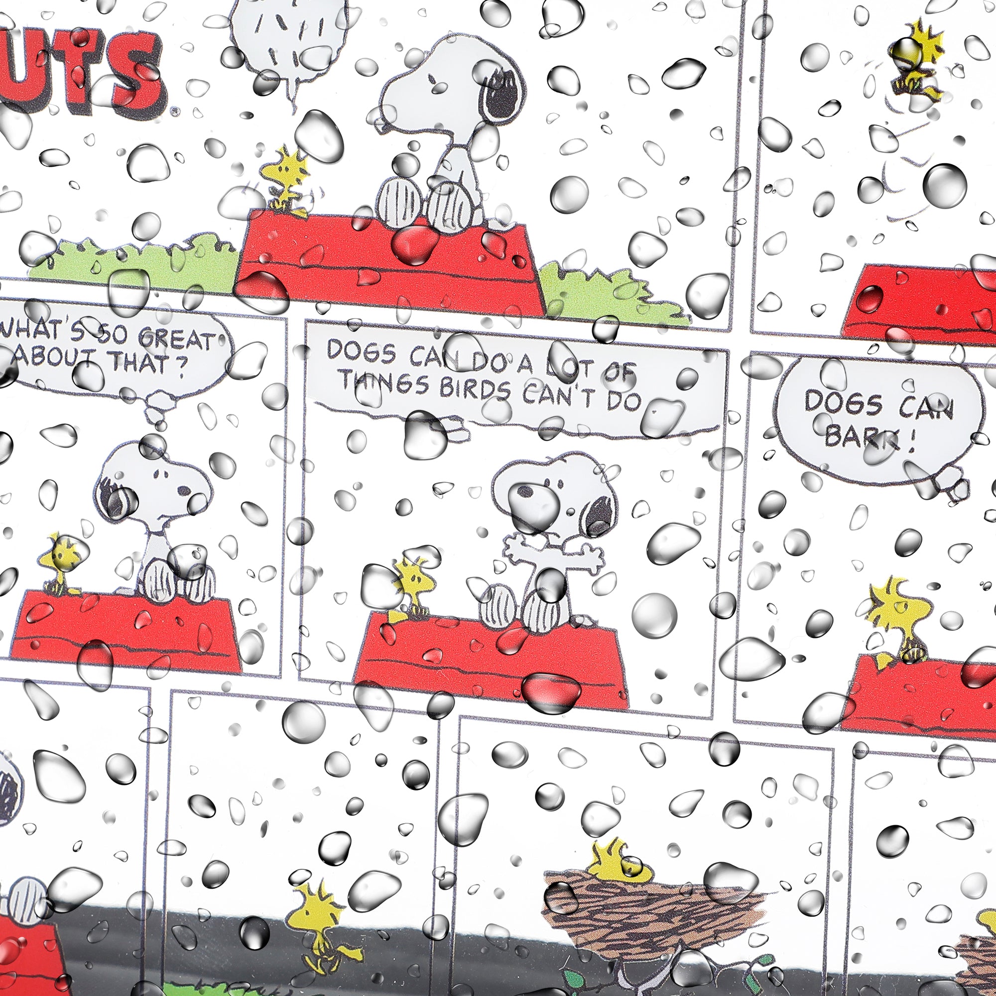 Peanuts Snoopy Comic Panels 3-Piece Cosmetic Set