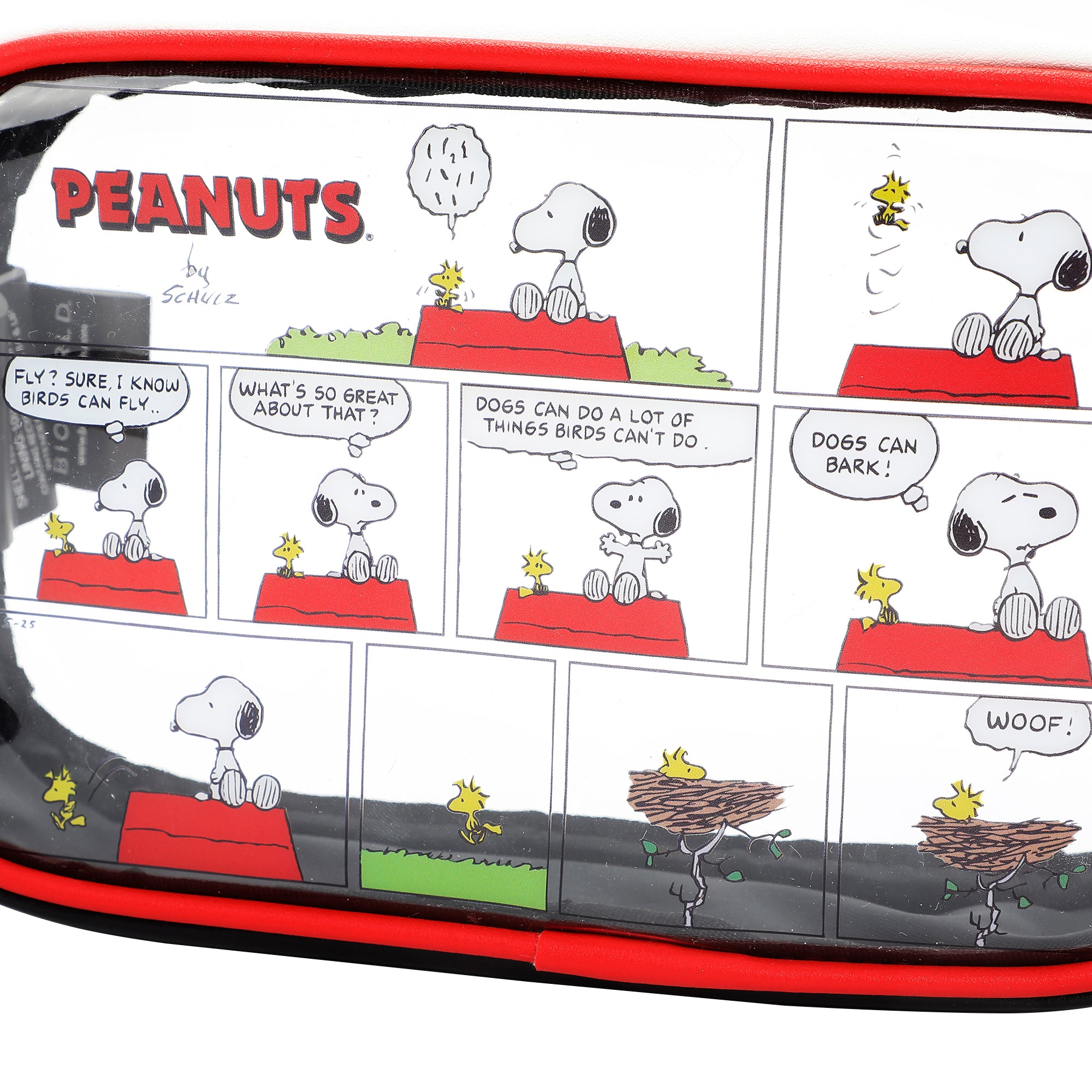 Peanuts Snoopy Comic Panels 3-Piece Cosmetic Set