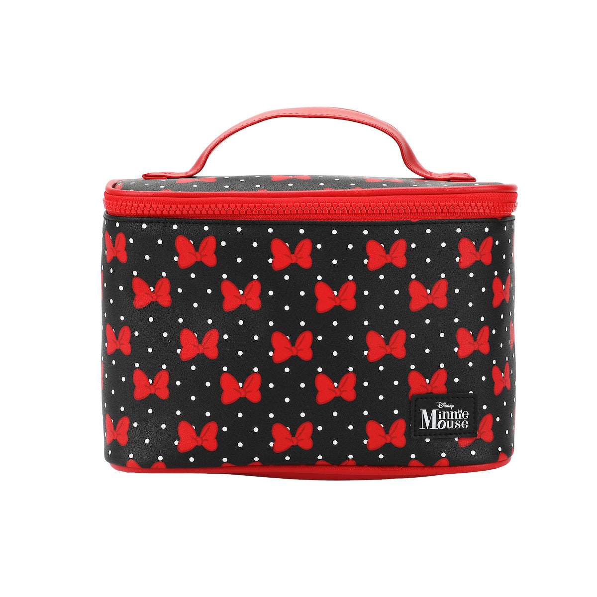 Disney Minnie Mouse Bows & Polka Dots Black 6" Beauty Case