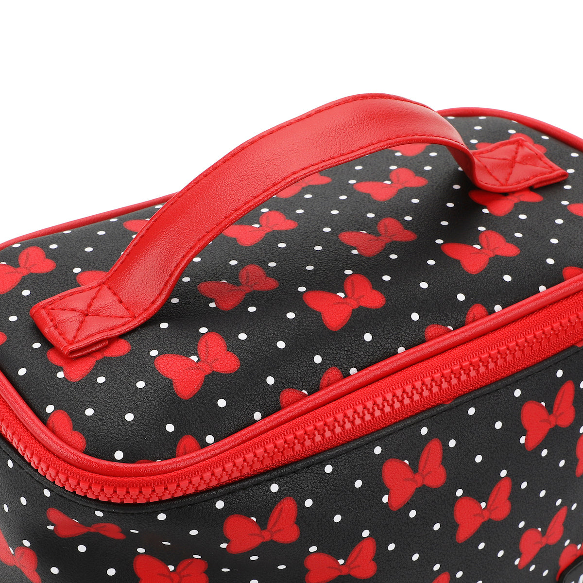 Disney Minnie Mouse Bows & Polka Dots Black 6" Beauty Case