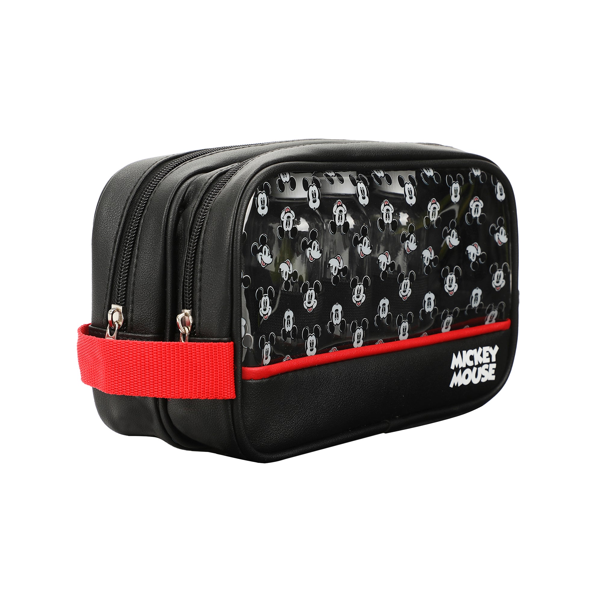 Disney Mickey Mouses 9" Dual Compartment Toiletry Bag