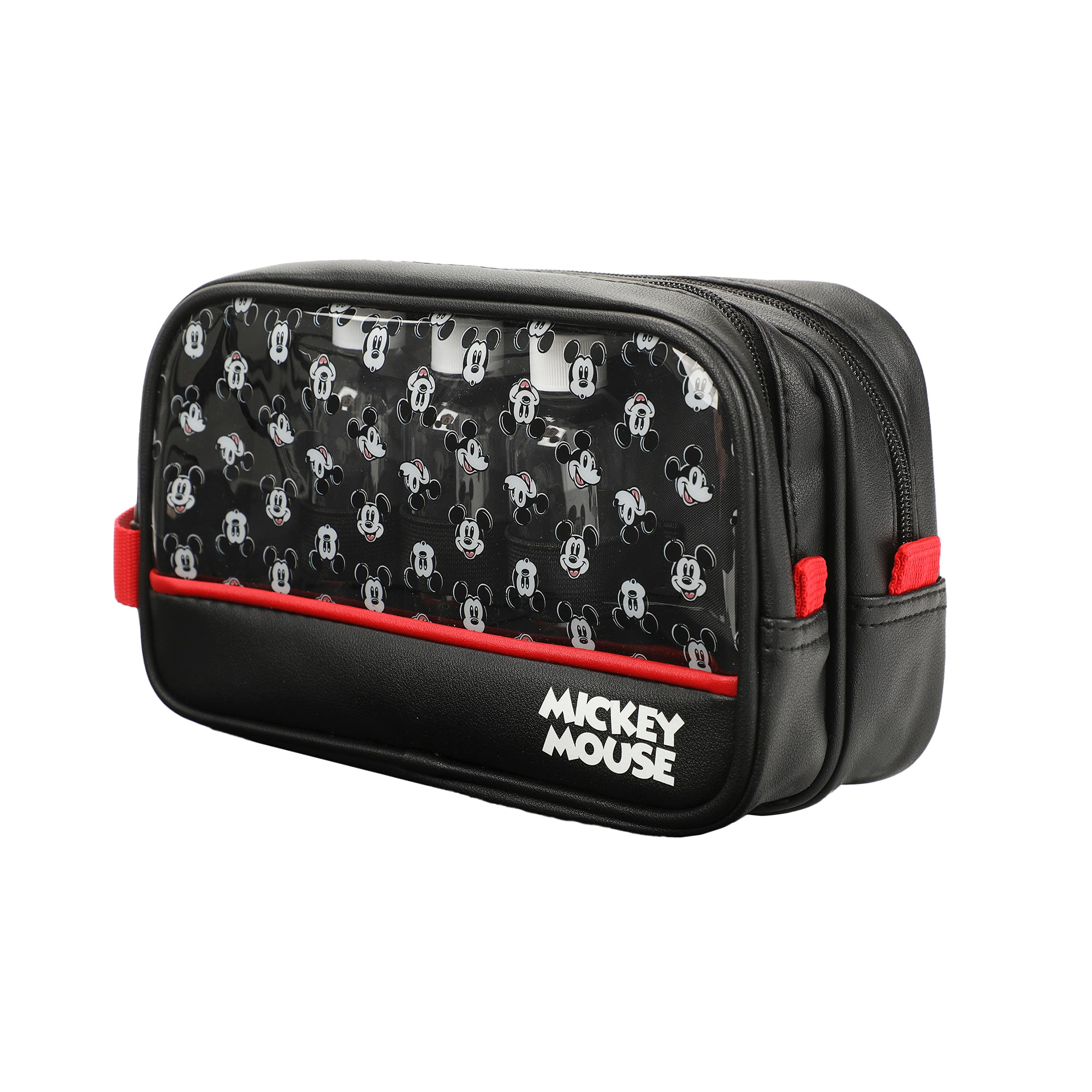 Disney Mickey Mouses 9" Dual Compartment Toiletry Bag