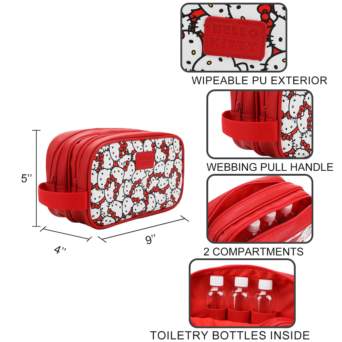 Bioworld Toiletry Cosmetic Kit