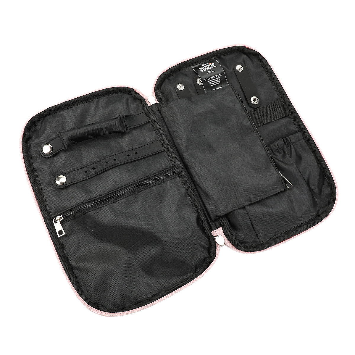 Disney Minnie Mouse Ears Black 9.8" Tech Cable Organizer Travel Case