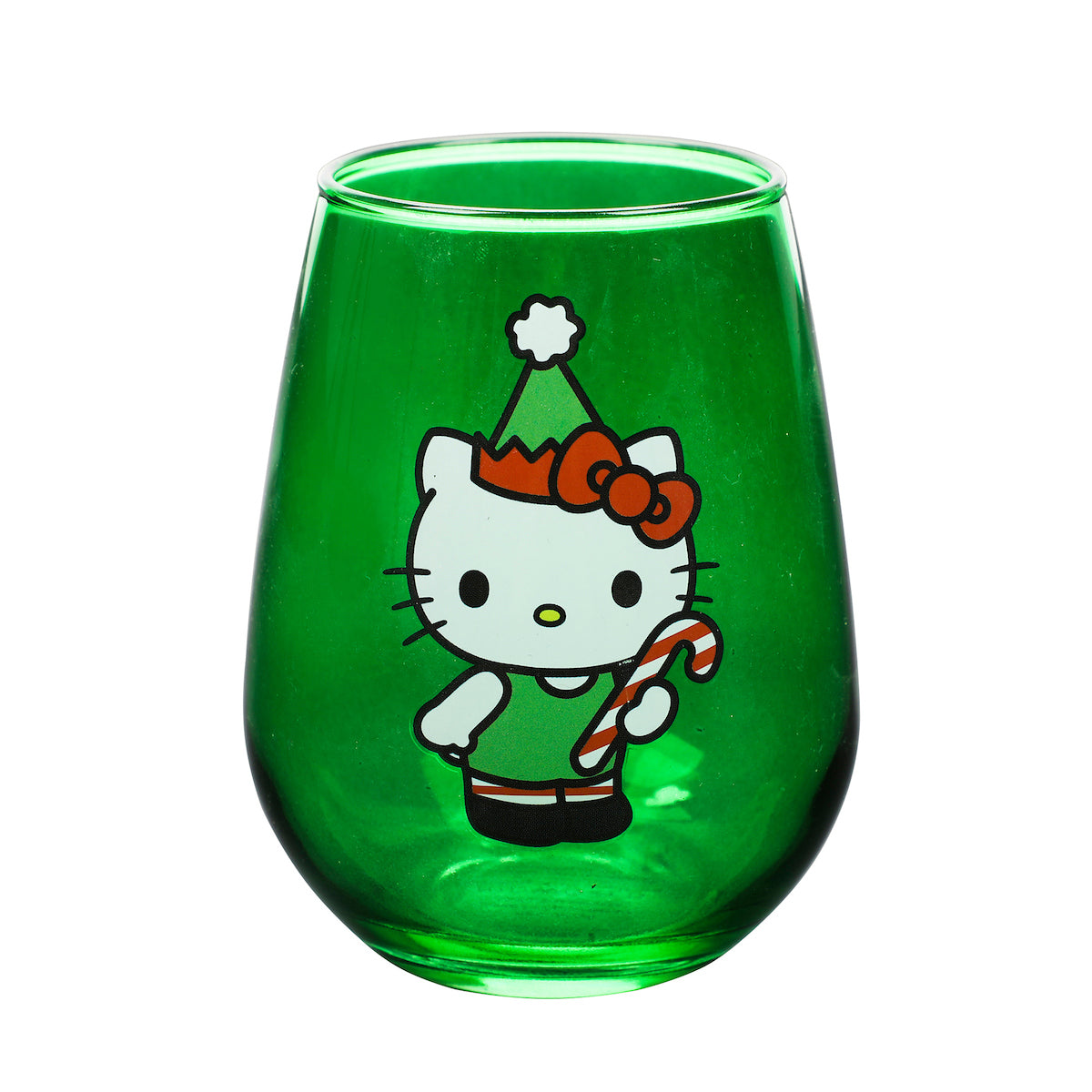 Hello Kitty Holiday Costumes 4-Piece 18 Oz Contour Glasses Set