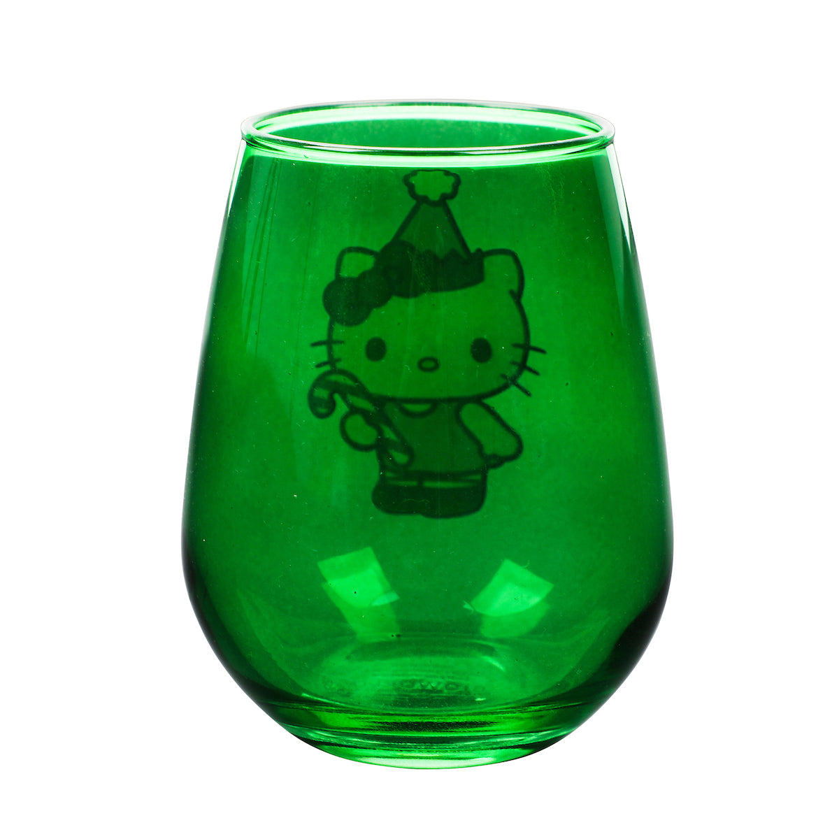 Hello Kitty Holiday Costumes 4-Piece 18 Oz Contour Glasses Set