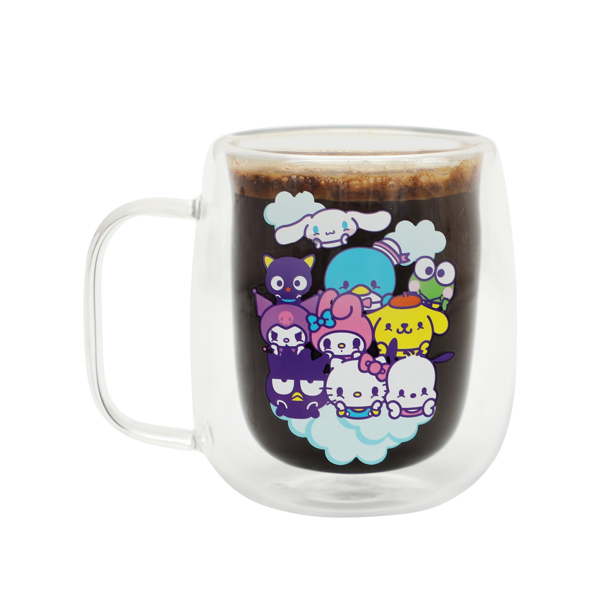 Hello Kitty & Friends 11 Oz. Glass Mug