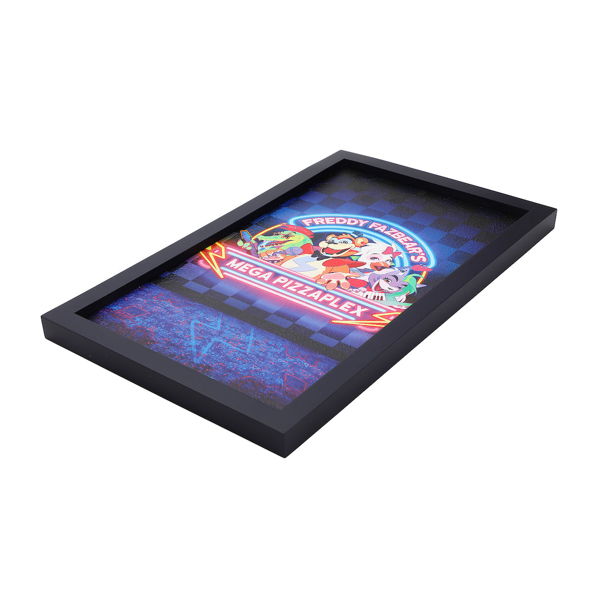 Five Nights At Freddy's Freddy Fazbear's Mega Pizzaplex 11" X 18" Wall Frame