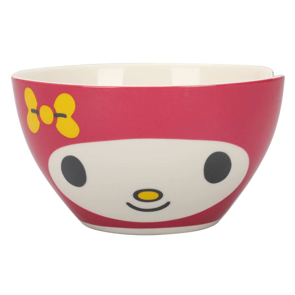 My Melody Character Face 20 oz Ramen Bowl With Chopsticks