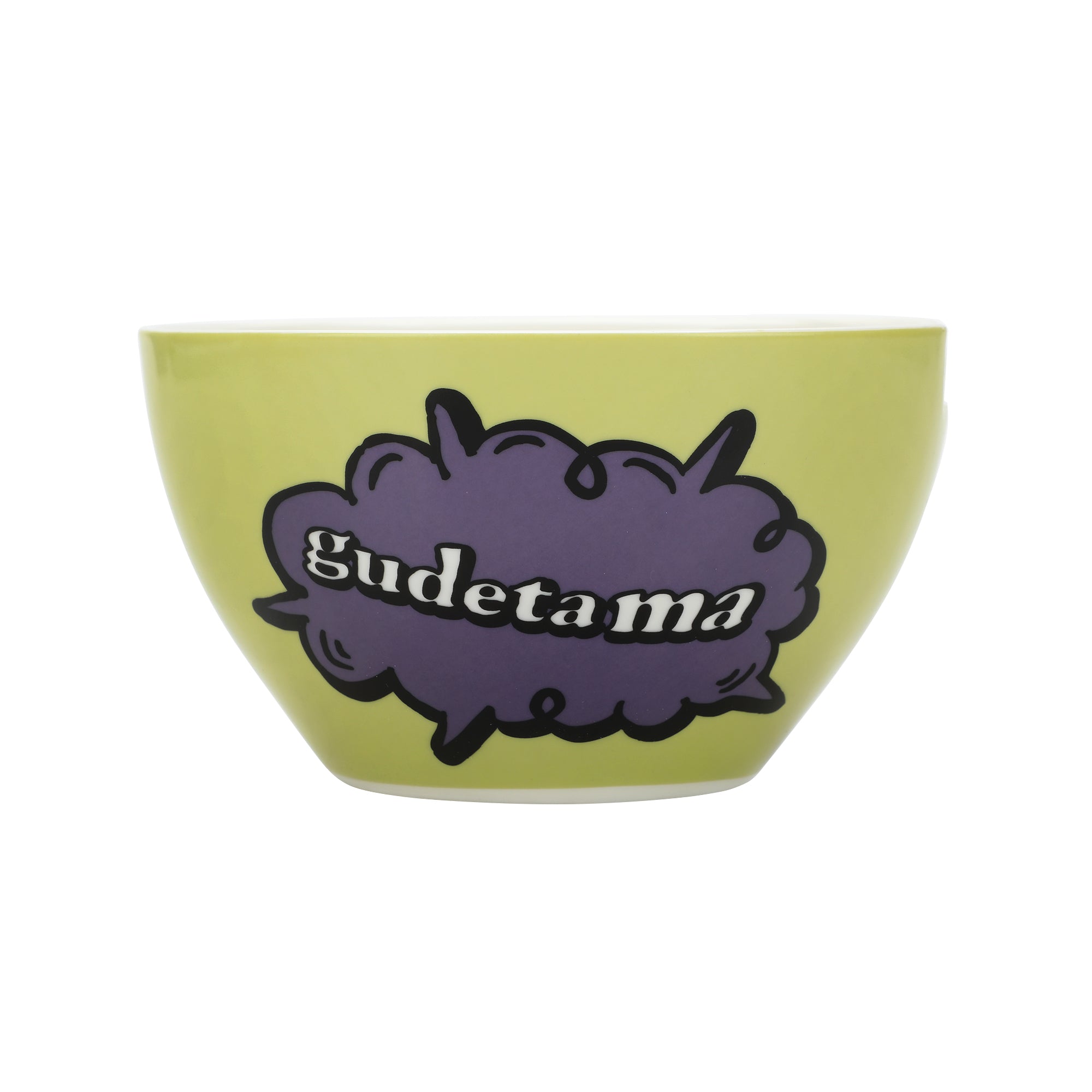 Gudetama I Don't Wanna Go 20 Oz Green Ramen Bowl With Chopsticks