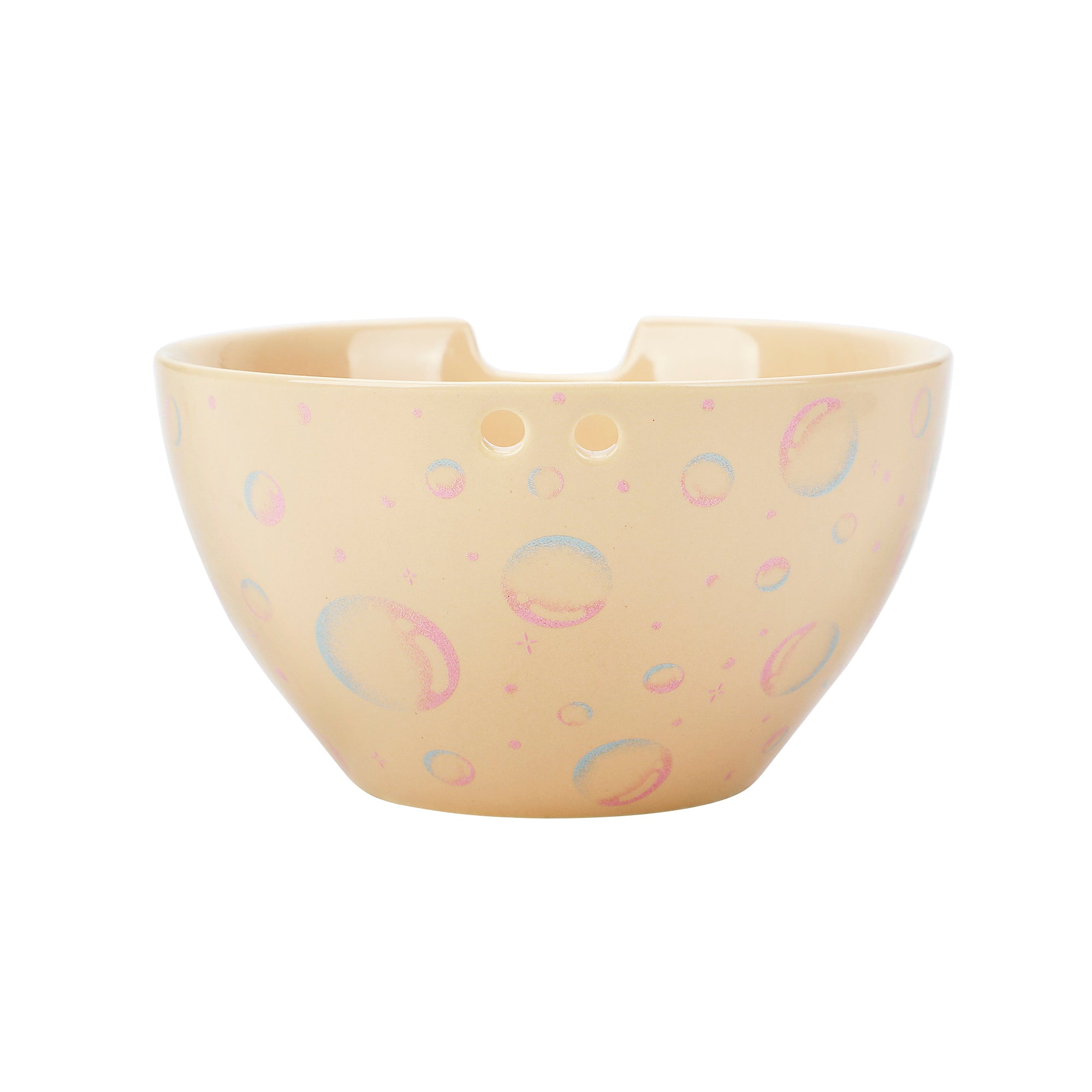 Disney Stitch Boba Tea 20 Oz Tan Ramen Bowl With Chopsticks