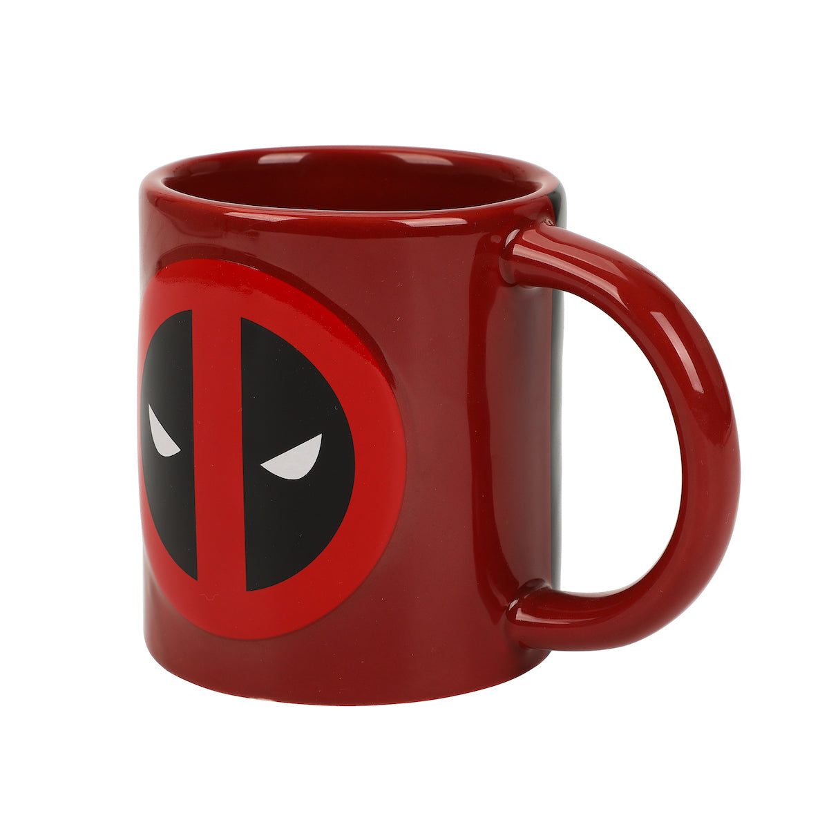 Deadpool Costume & Logo 16 Oz Red & Black Ceramic Mug