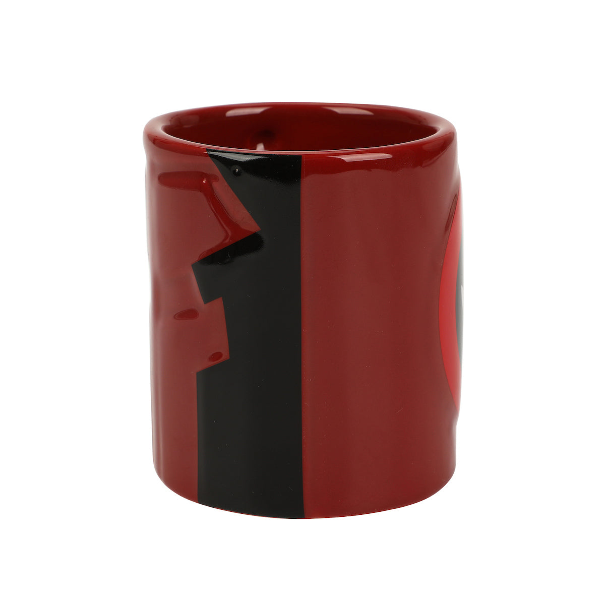 Deadpool Costume & Logo 16 Oz Red & Black Ceramic Mug