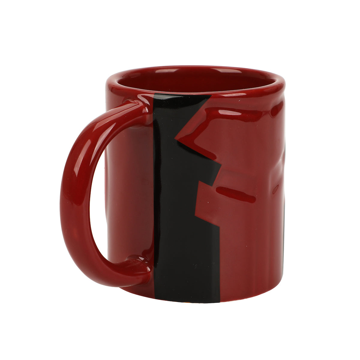 Deadpool Costume & Logo 16 Oz Red & Black Ceramic Mug