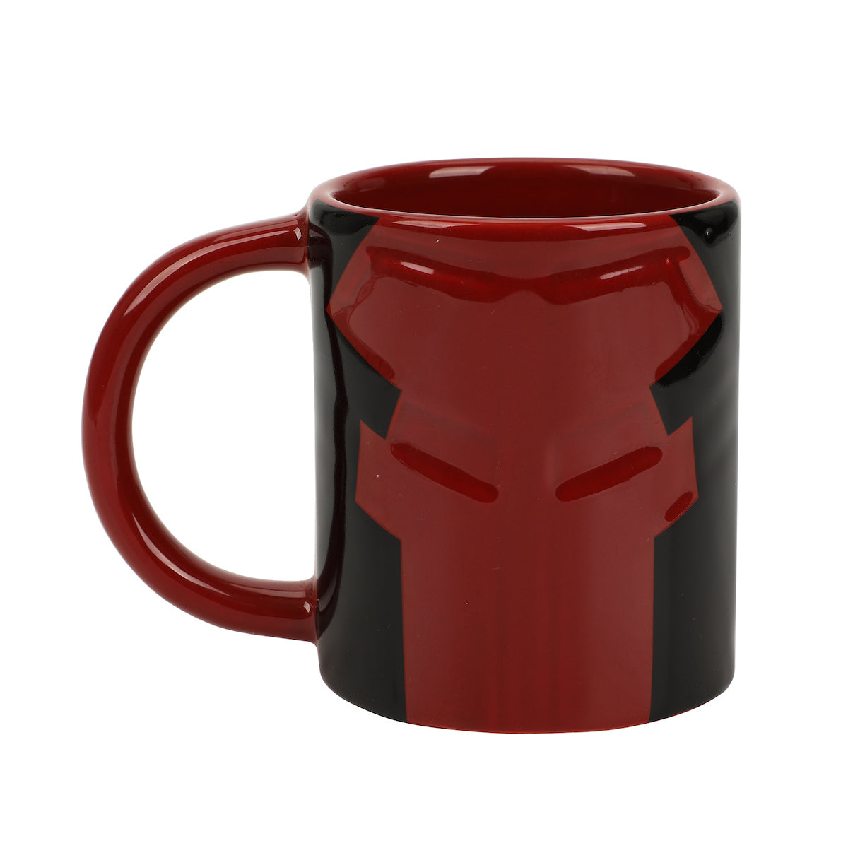 Deadpool Costume & Logo 16 Oz Red & Black Ceramic Mug