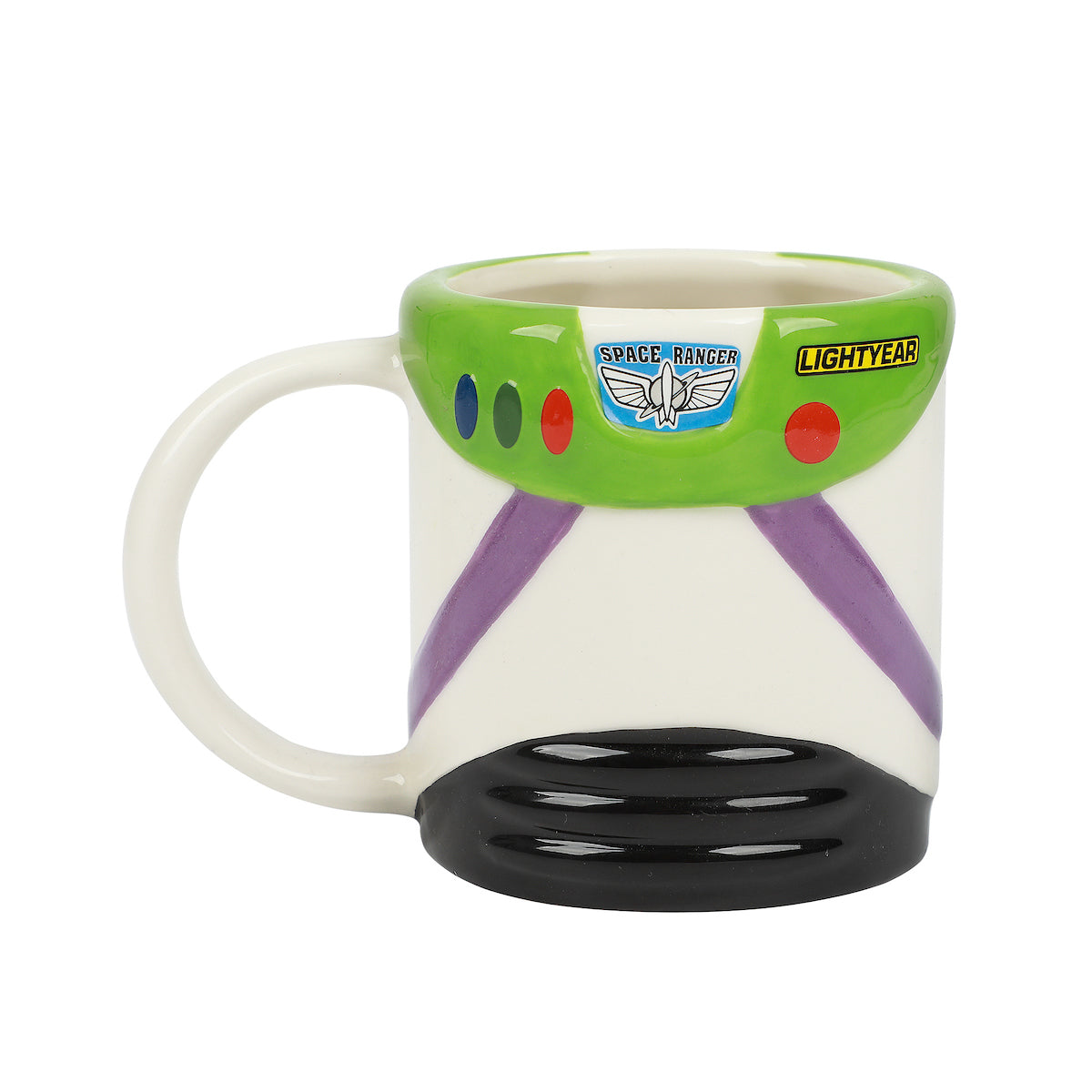 Pixar Toy Story Buzz Lightyear Uniform 16 Oz Sculpted Ceramic Mug