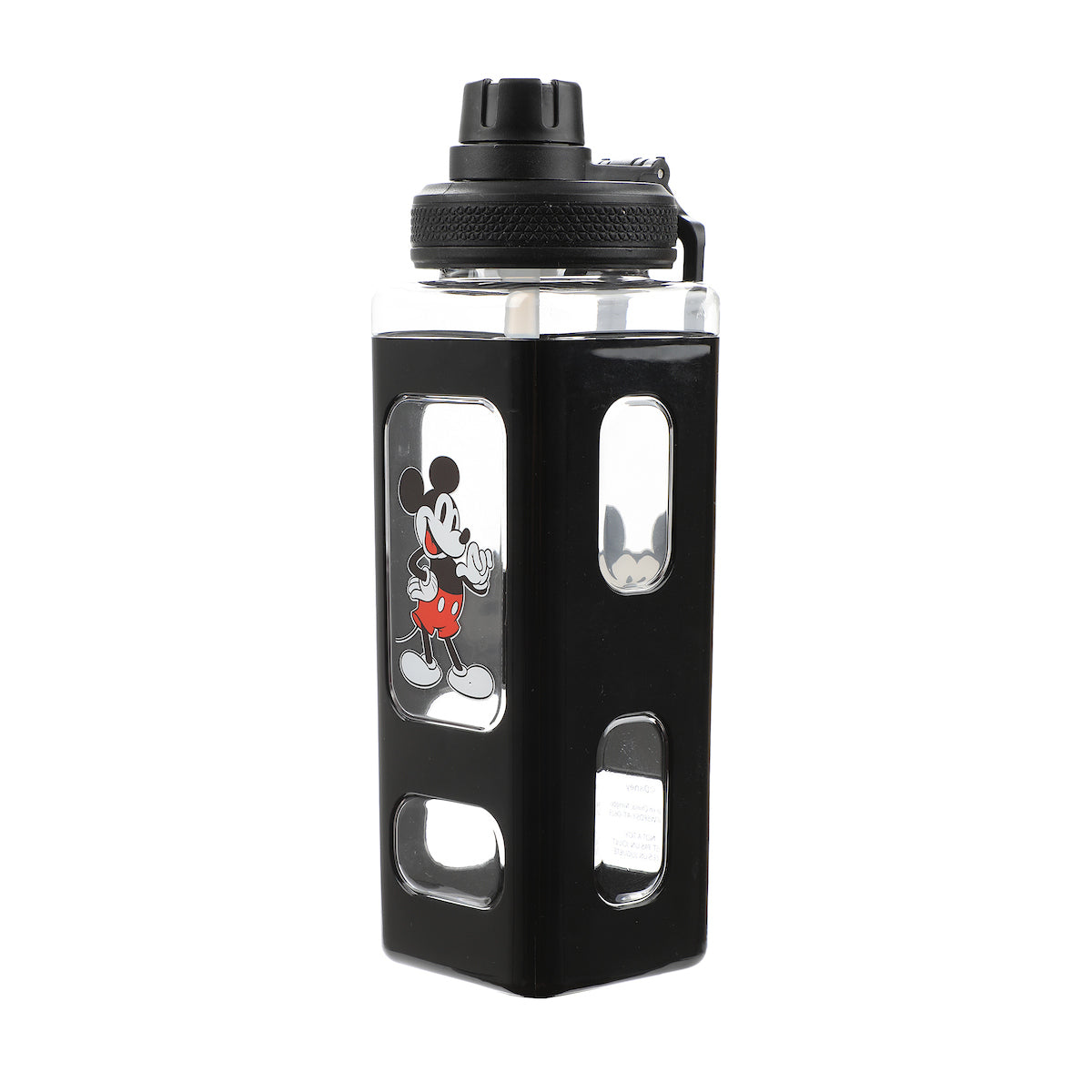 Disney Mickey Mouse 24 Oz. Plastic Square Water Bottle