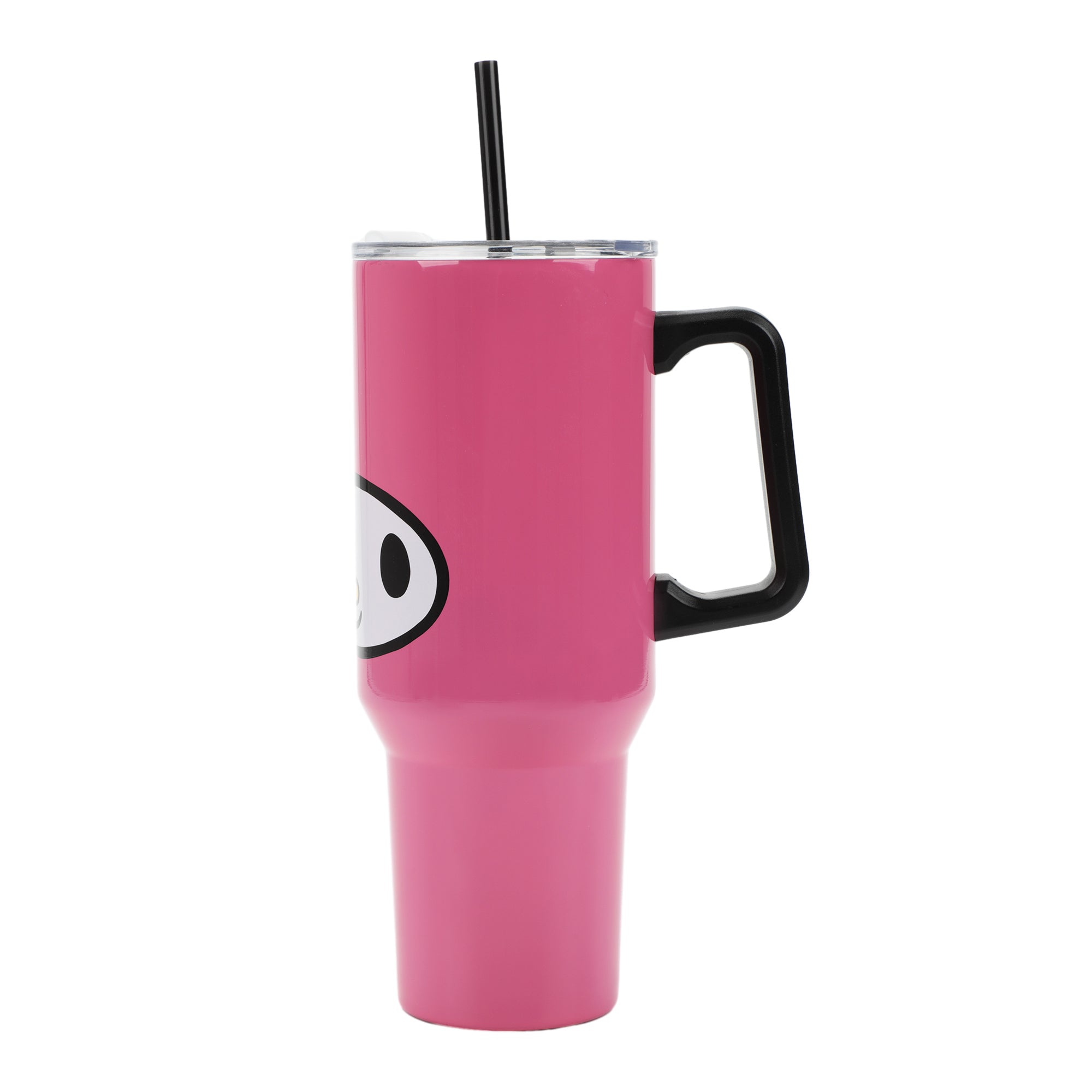 Sanrio My Melody Vacuum Insulated 40 Oz. Stainless Steel Tumbler with Leak-Proof Lid & Easy Carry Handle for Travel or Home