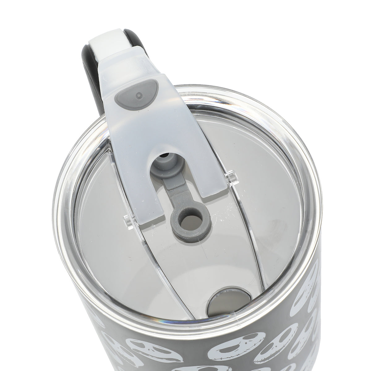 The Nightmare Before Christmas Jack Skellington Vacuum Insulated 40 Oz. Stainless Steel Tumbler with Leak-Proof Lid & Easy Carry Handle for Travel or Home