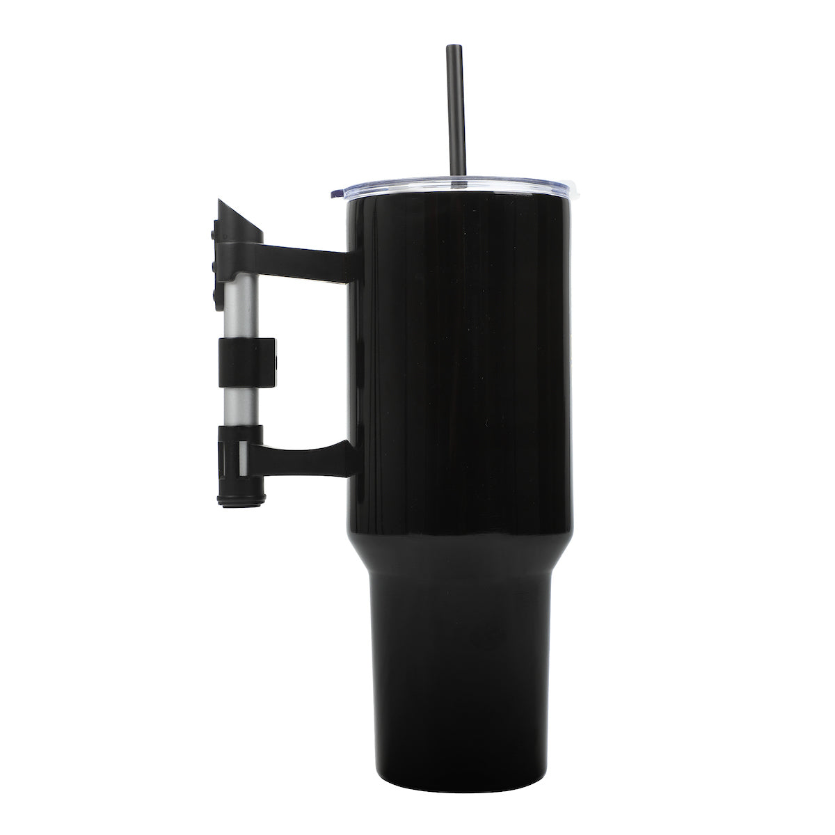 Star Wars Vacuum Insulated 40 Oz Stainless Steel Tumbler with Sculpted Lightsaber Handle Leak-Proof Lid & Double-Wall Insulation for Travel or Home