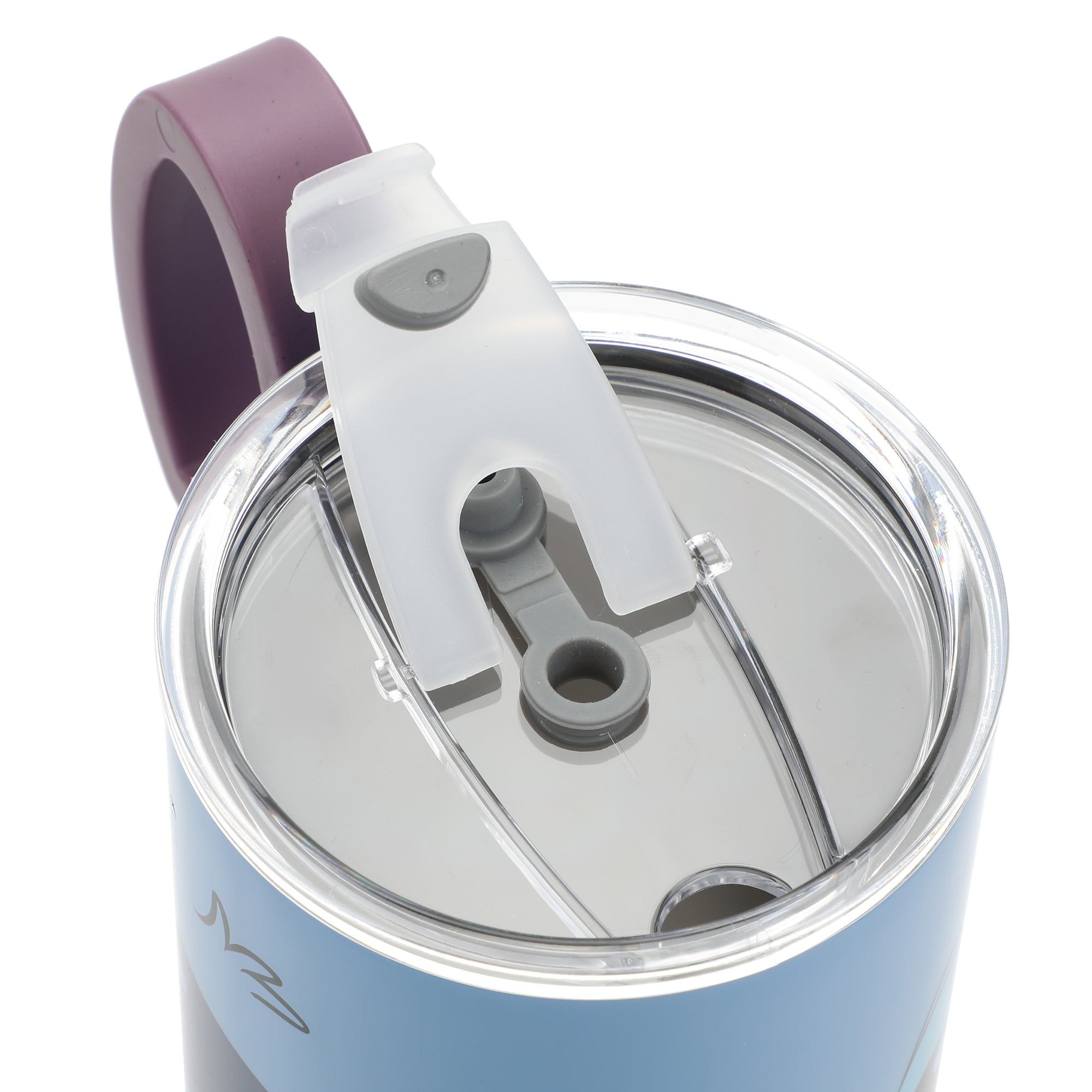 Disney's Stitch 40 Oz Stainless Steel Tumbler With Scultped Ears Handle