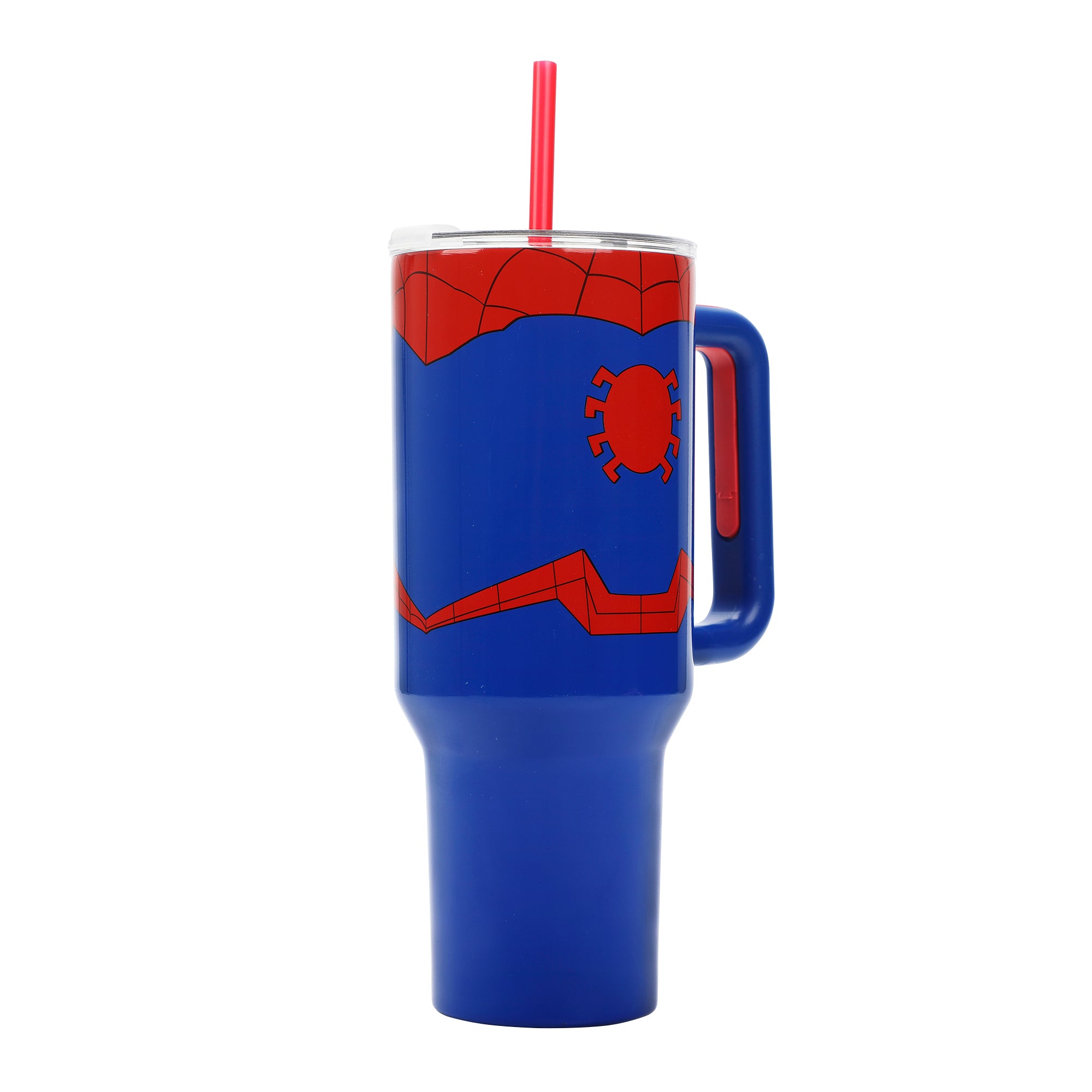 Marvel Spider-Man Costume 40 Oz Stainless Steel Tumbler With Handle-OSFA