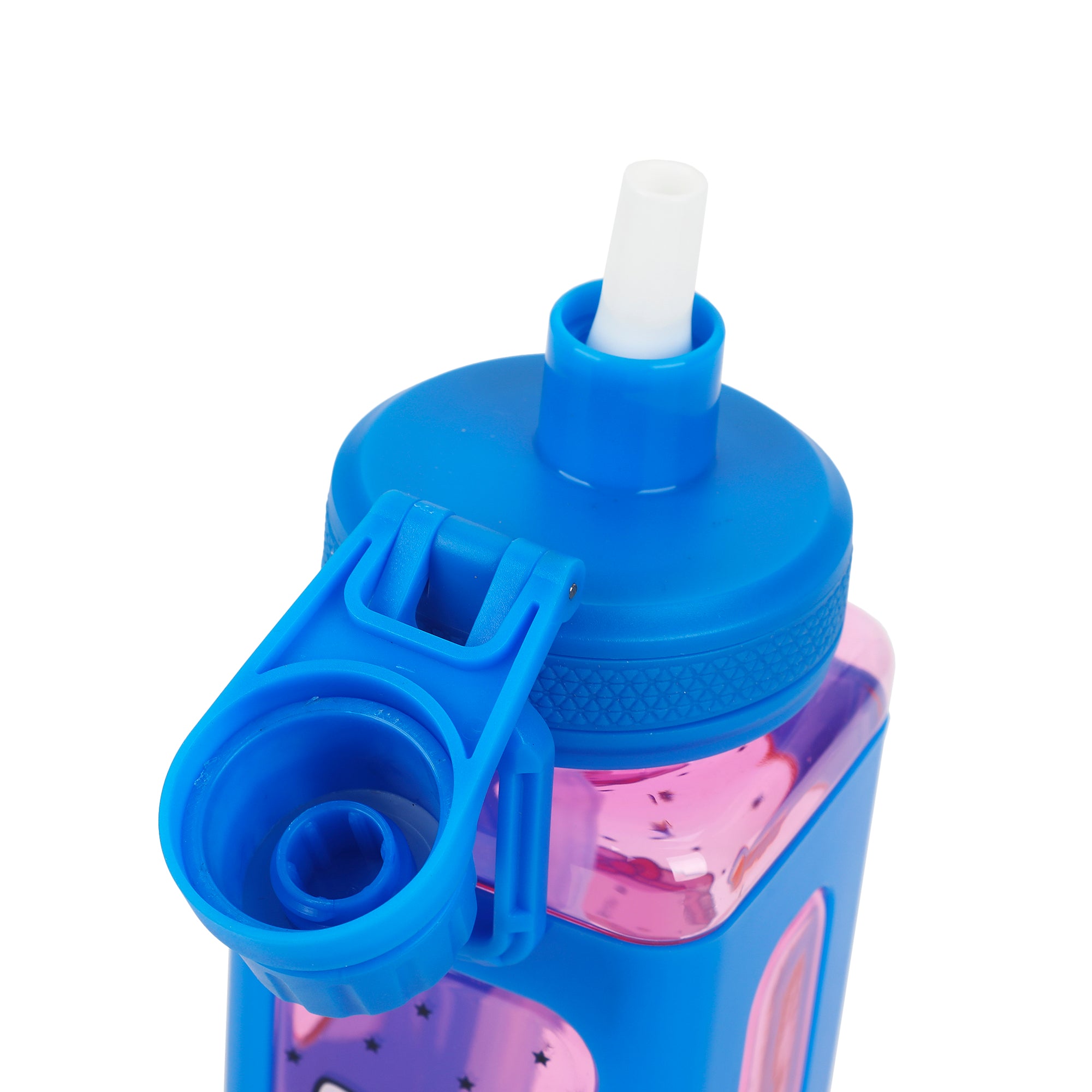 Hello Kitty Basketball 24 Oz Blue Plastic Water Bottle