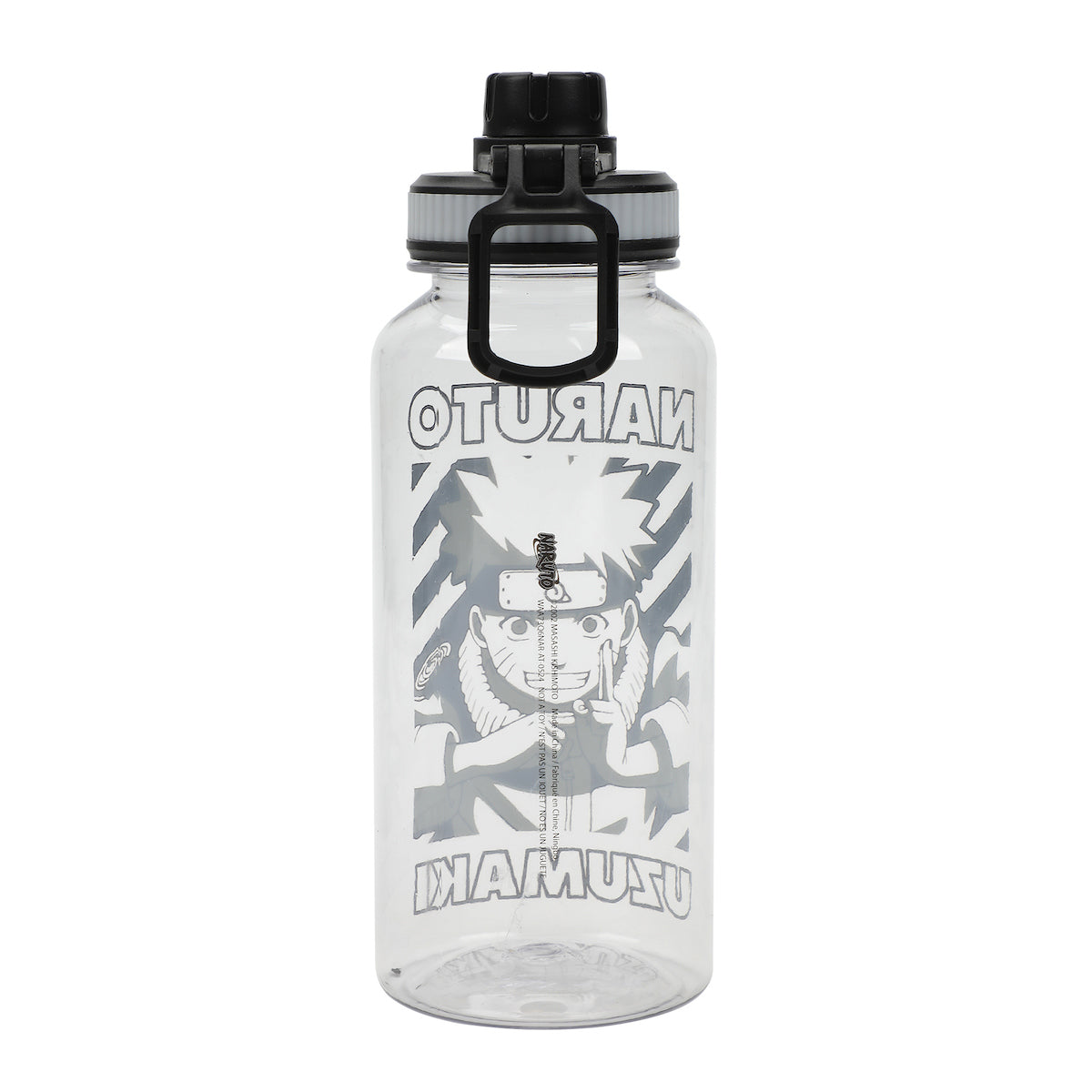 Naruto Uzumaki 32 Oz White Plastic Water Bottle