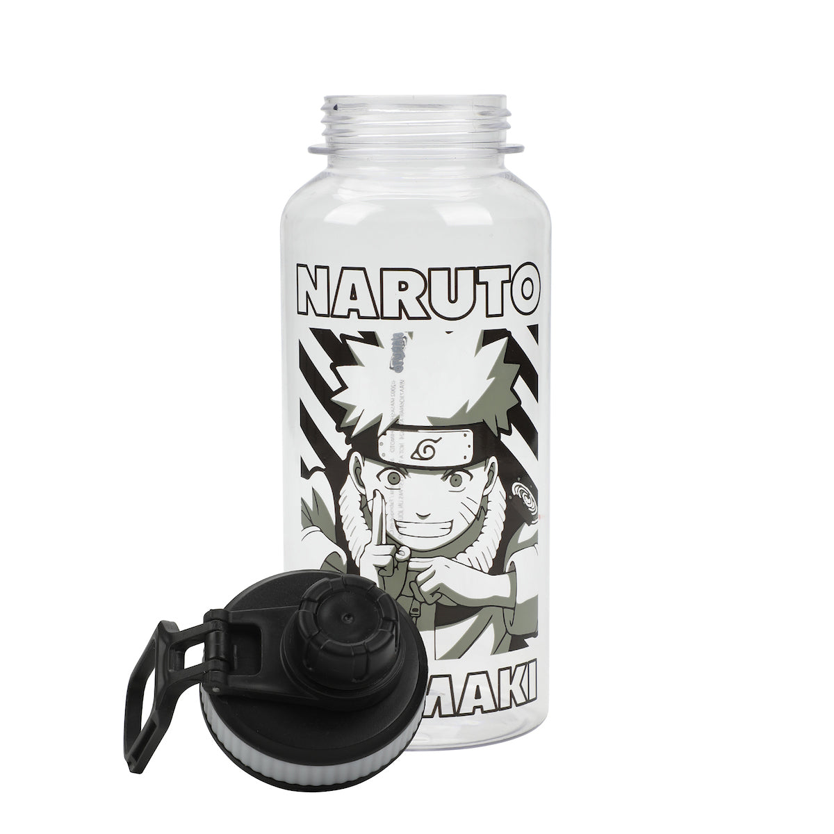 Naruto Uzumaki 32 Oz White Plastic Water Bottle