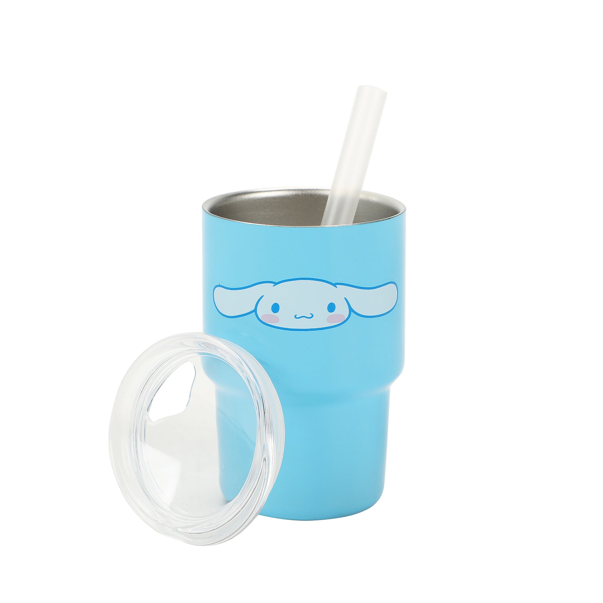 Hello Kitty & Friends Character Faces 4-Pack 3 Oz Mini Tumbler Set