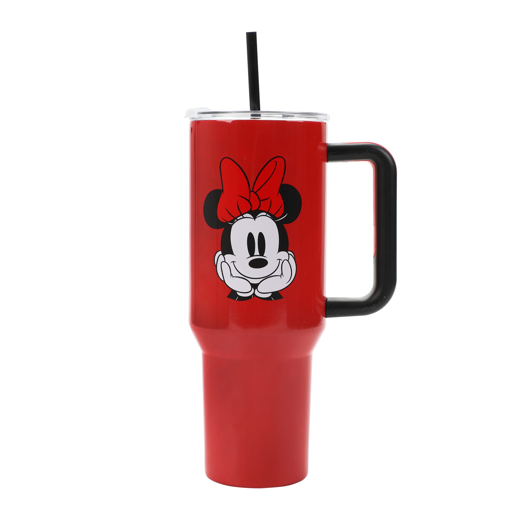 Disney Classic Minnie Mouse 40 Oz Stainless Steel Tumbler