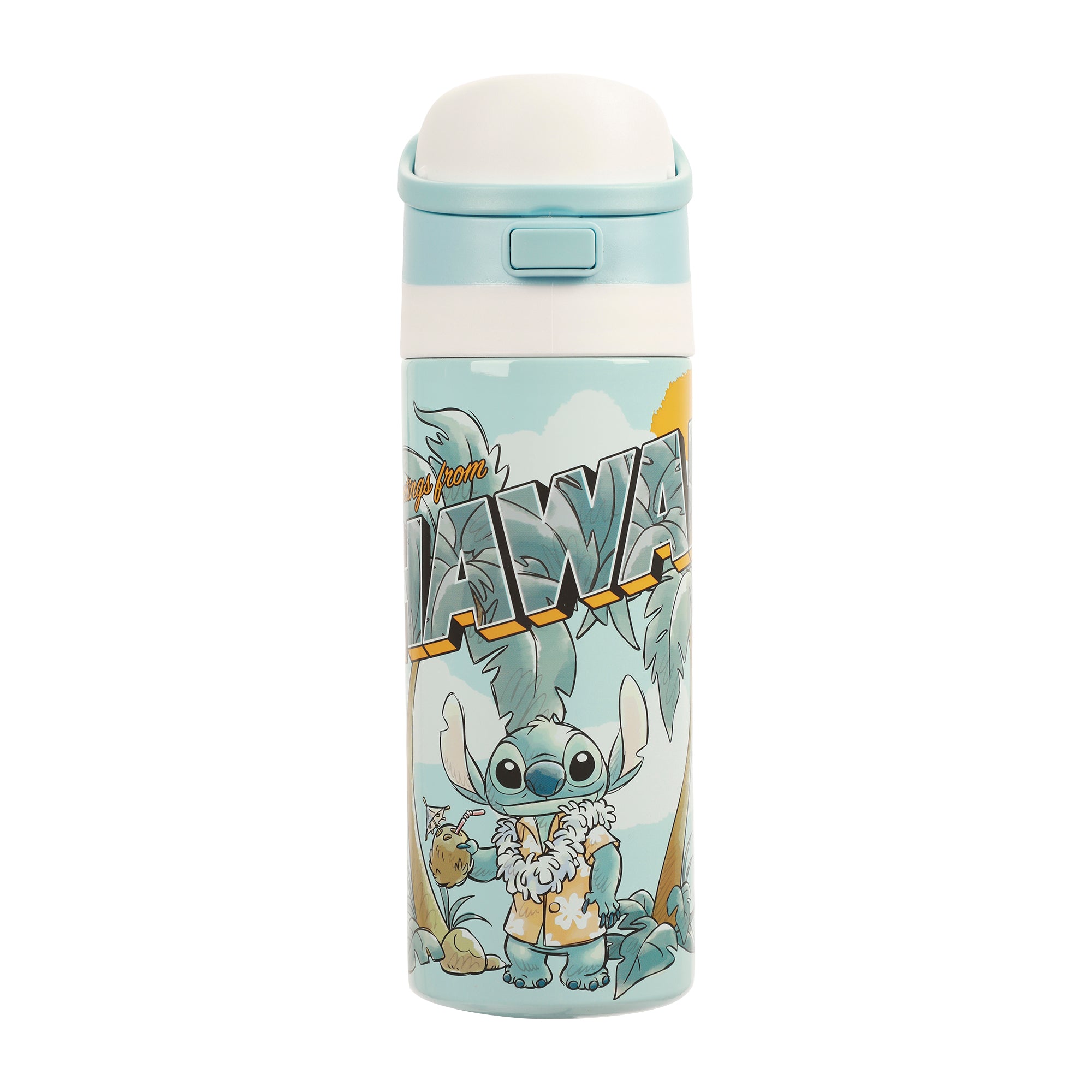 Lilo & Stitch Hawaii Stitch Blue 24 Oz Stainless Steel Tumbler