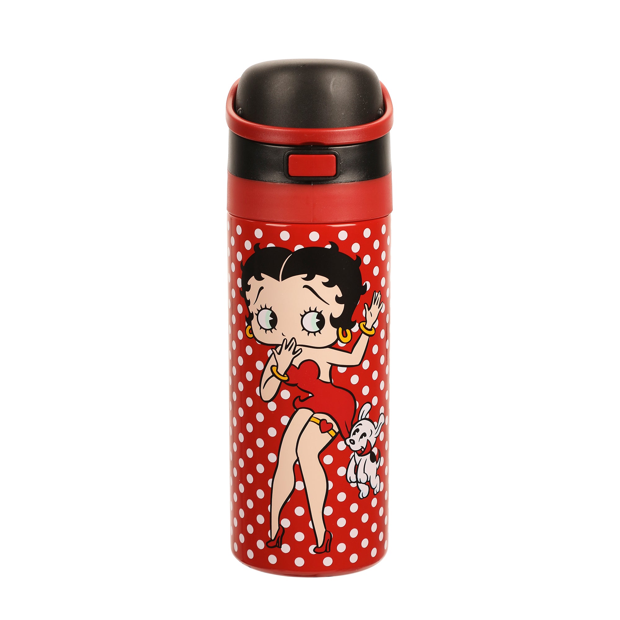 Betty Boop Polka Dots Red 24 Oz Stainless Steel Tumbler