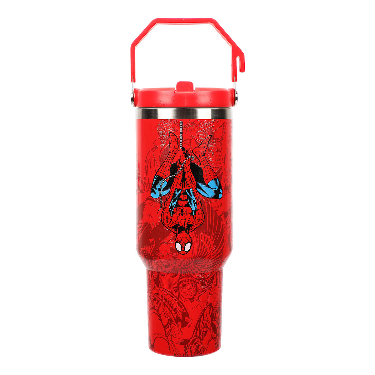 Spider-Man The Amazing Spider-Man 40 Oz. Stainless Steel Top Handle Tumbler