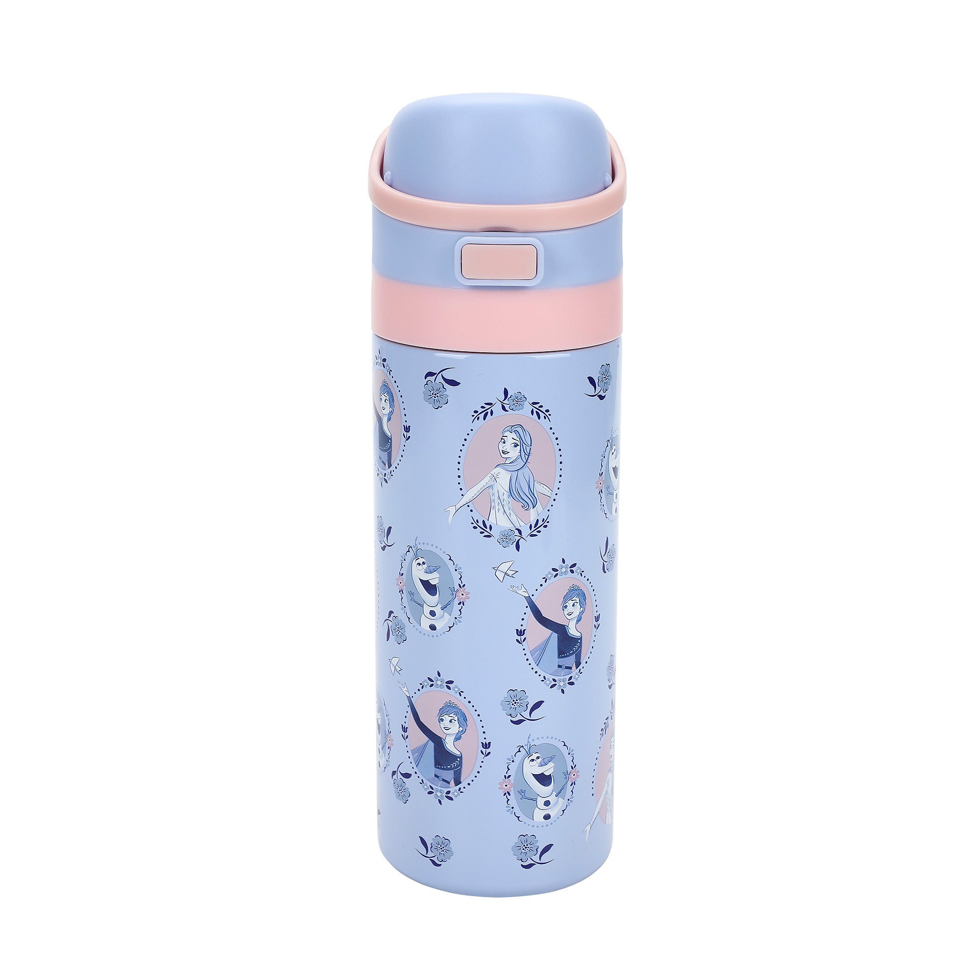 Frozen All-Over Character Print 24 Oz Stainless Steel Water Bottle