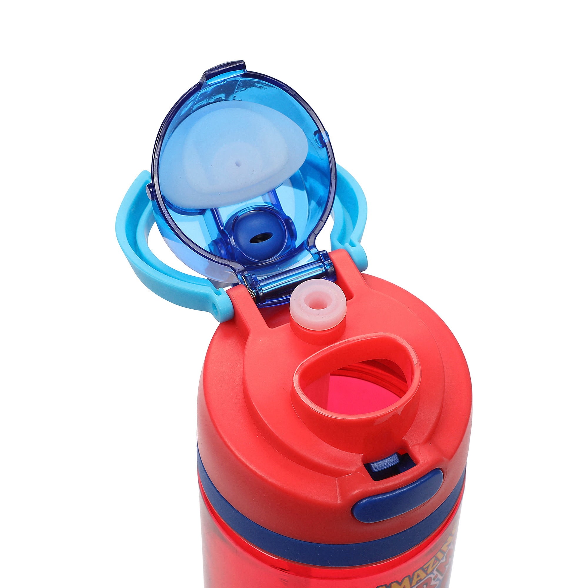 Spider-Man Classic The Amazing Spider-Man Red 24 Oz Plastic Water Bottle With Dual Spout Lid
