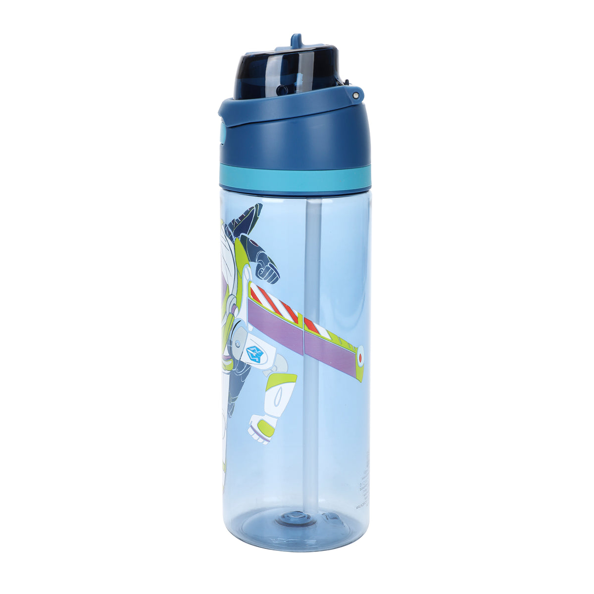 Toy Story Buzz Lightyear Plastic Water Bottle, Navy Blue, 24 oz
