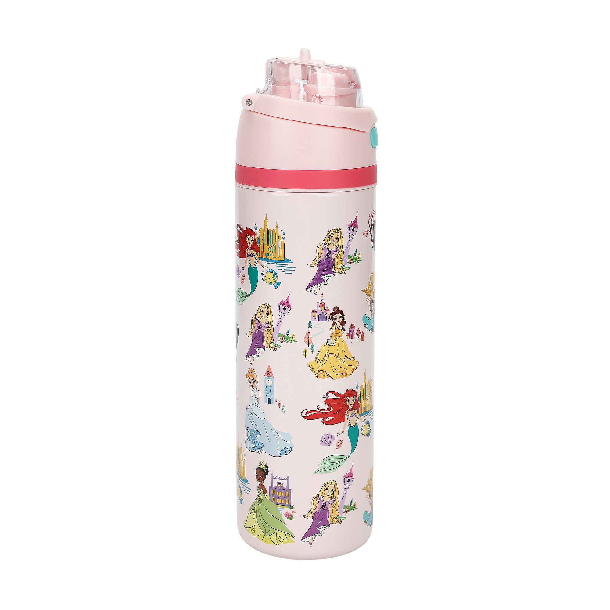 Disney Princess AOP 24 oz Stainless Steel Water Bottle