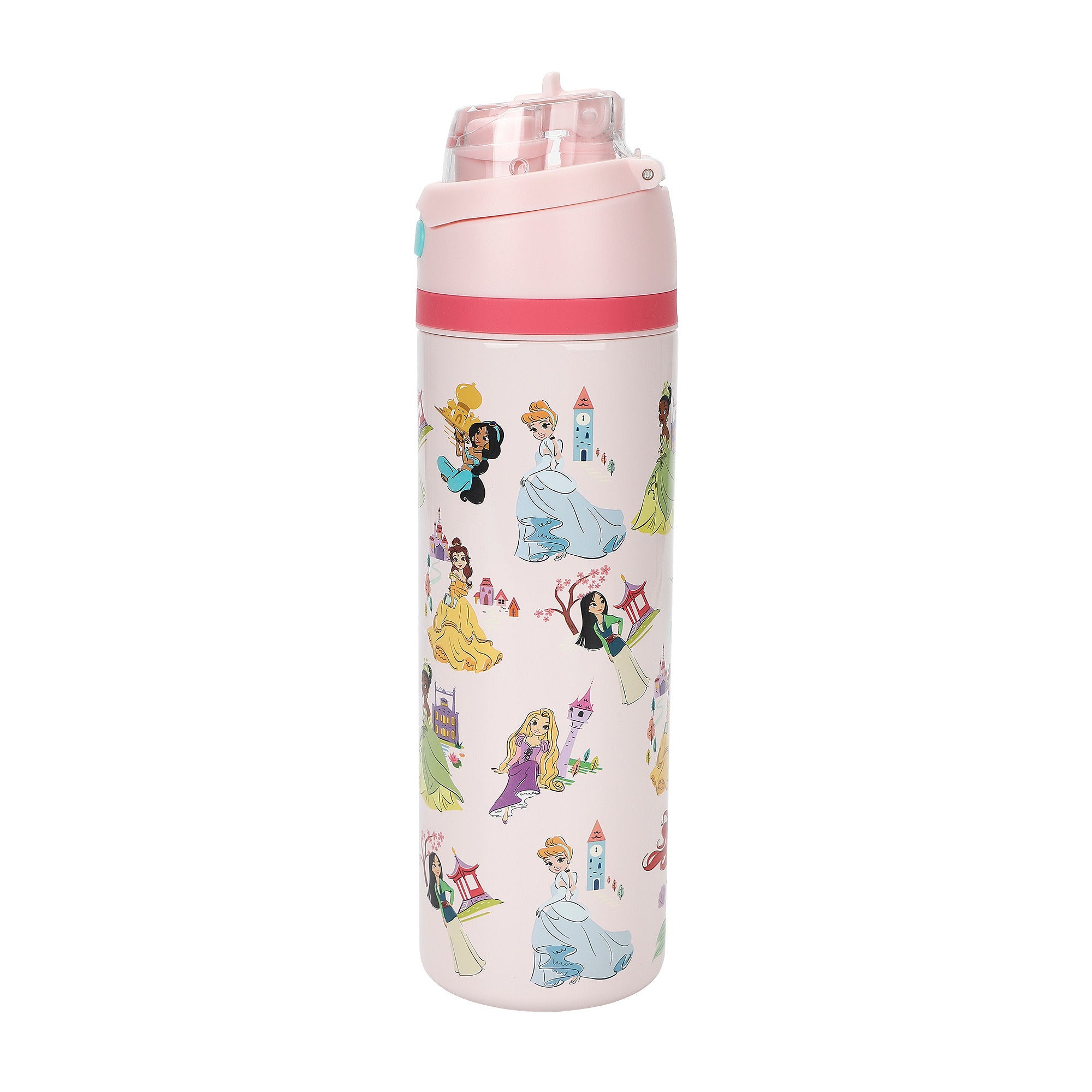 Disney Princess AOP 24 oz Stainless Steel Water Bottle