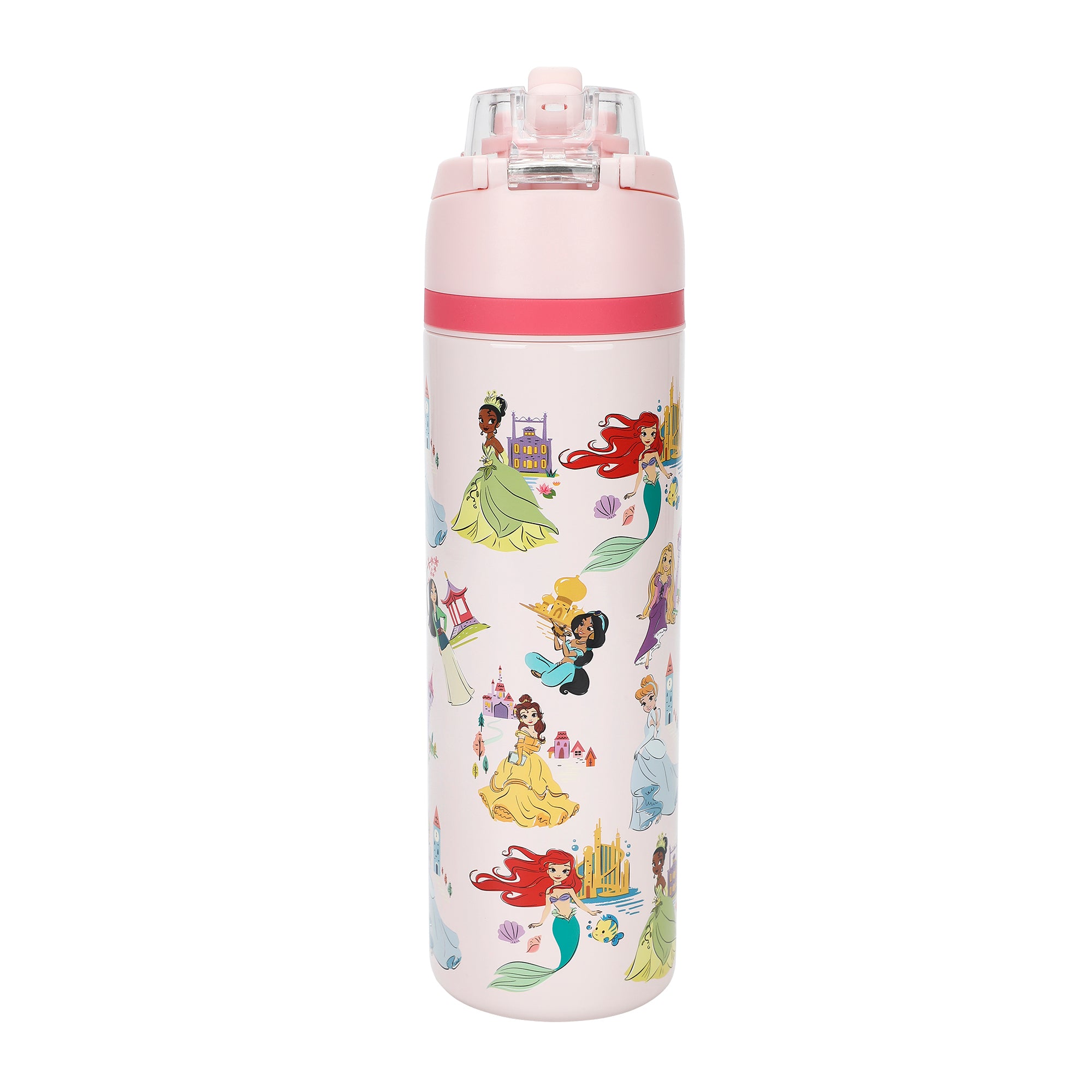 Disney Princess AOP 24 oz Stainless Steel Water Bottle