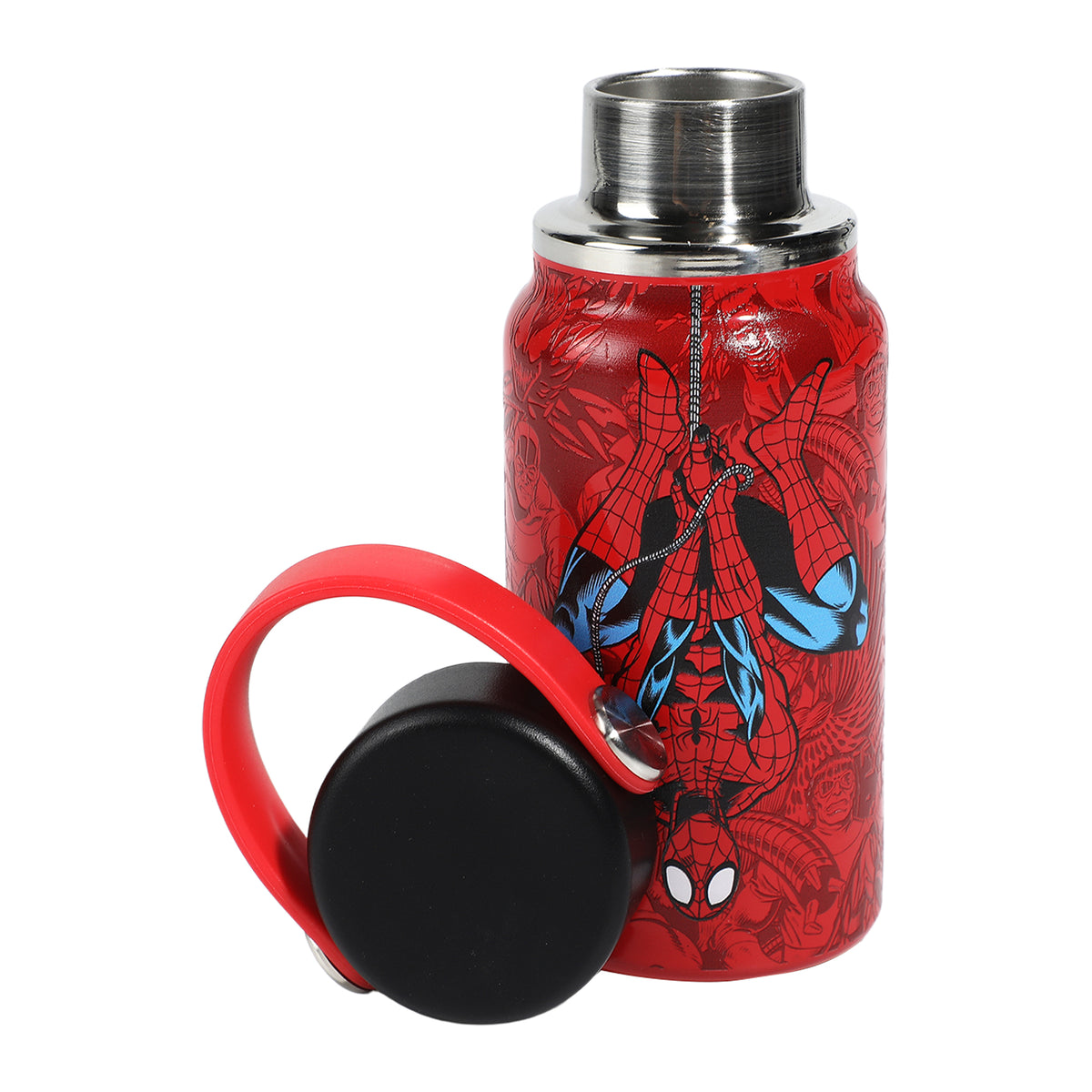 Marvel Comics Presents Red Mini Water Bottle 7 oz Vacuum Sealed