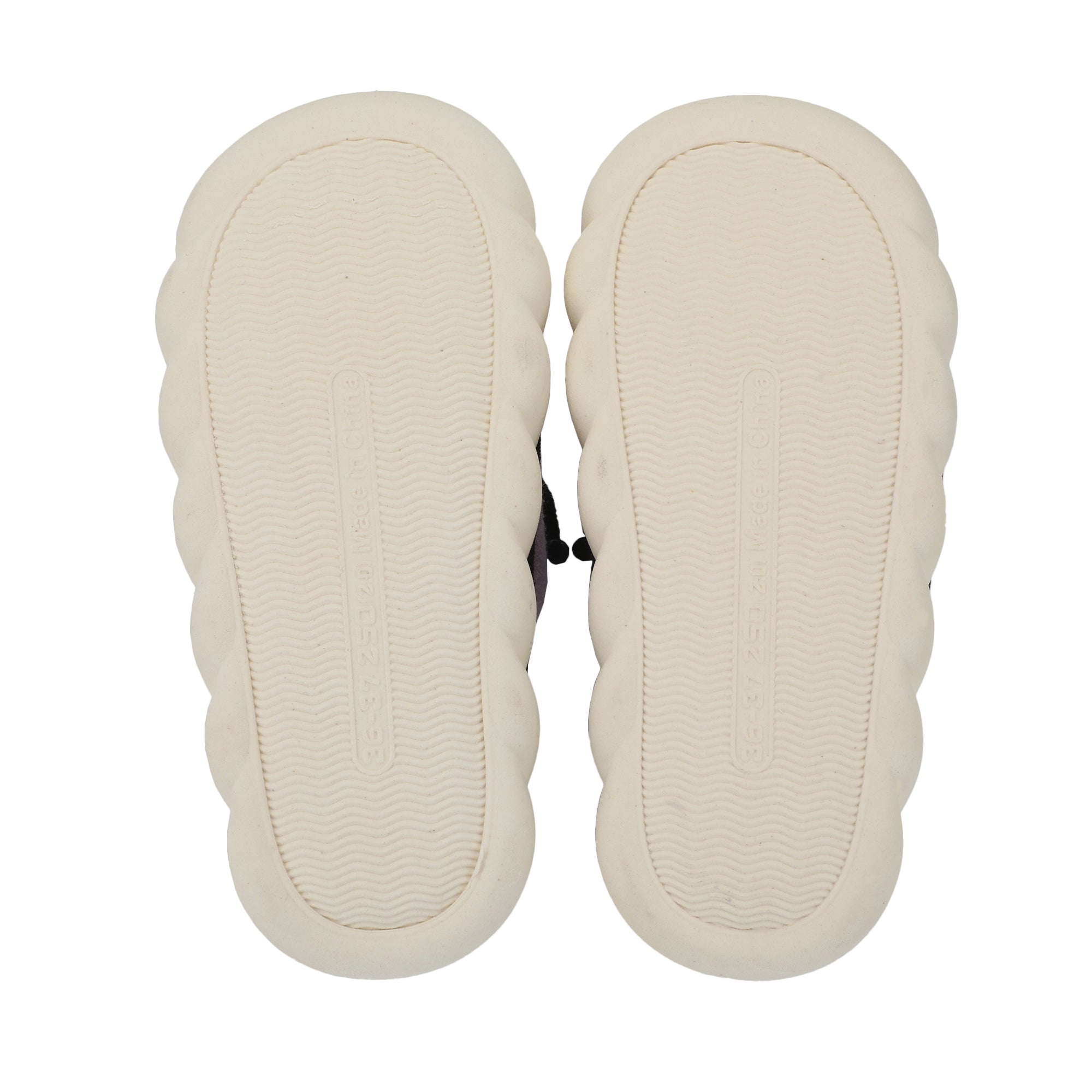 Kuromi 3D Character Face Art Women's Purple Open-Toed Slide Slippers