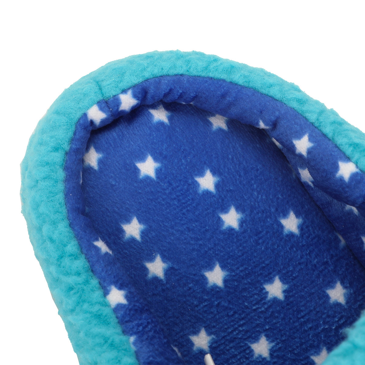 Wonder Woman Logo Women's Blue Scuff Slippers